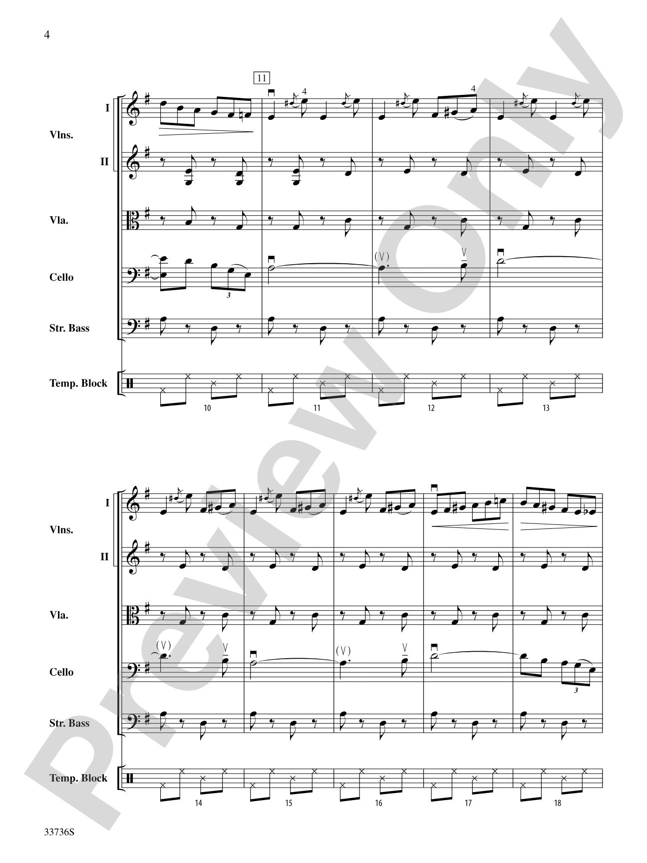 On the Trail: String Orchestra Conductor Score & Parts