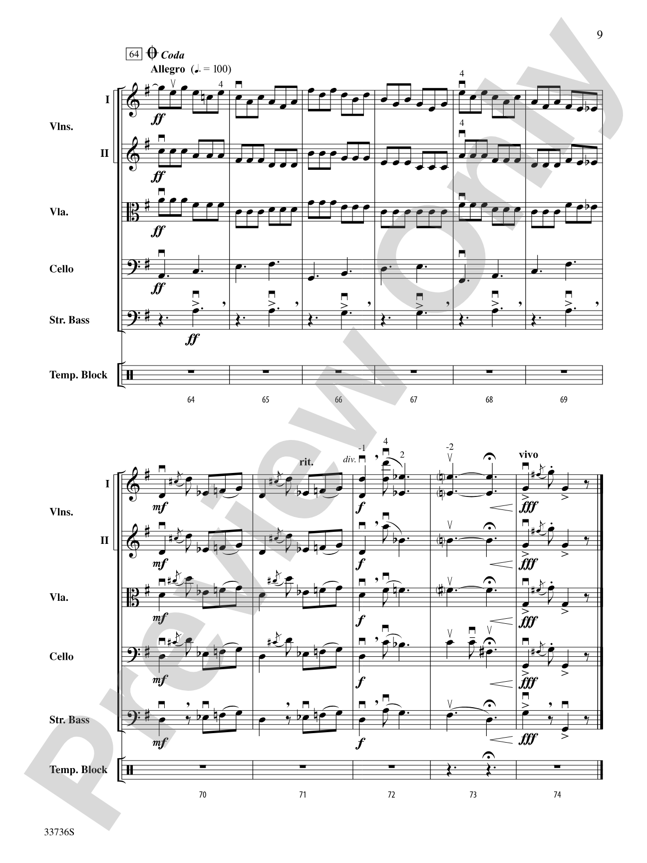 On the Trail: String Orchestra Conductor Score & Parts
