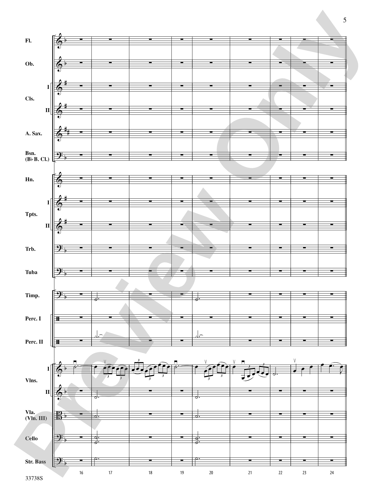 Themes from Scheherazade: Full Orchestra Conductor Score & Parts