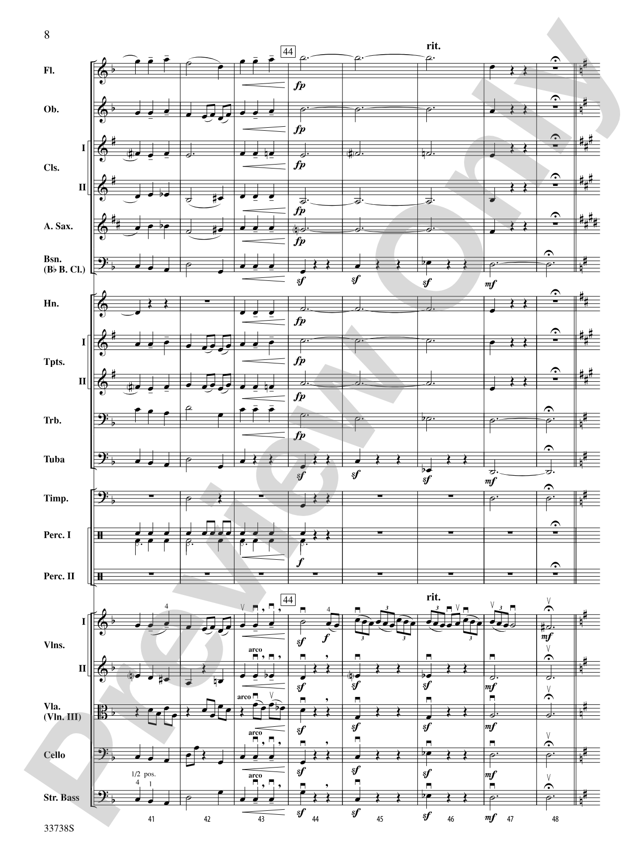 Themes from Scheherazade: Full Orchestra Conductor Score & Parts