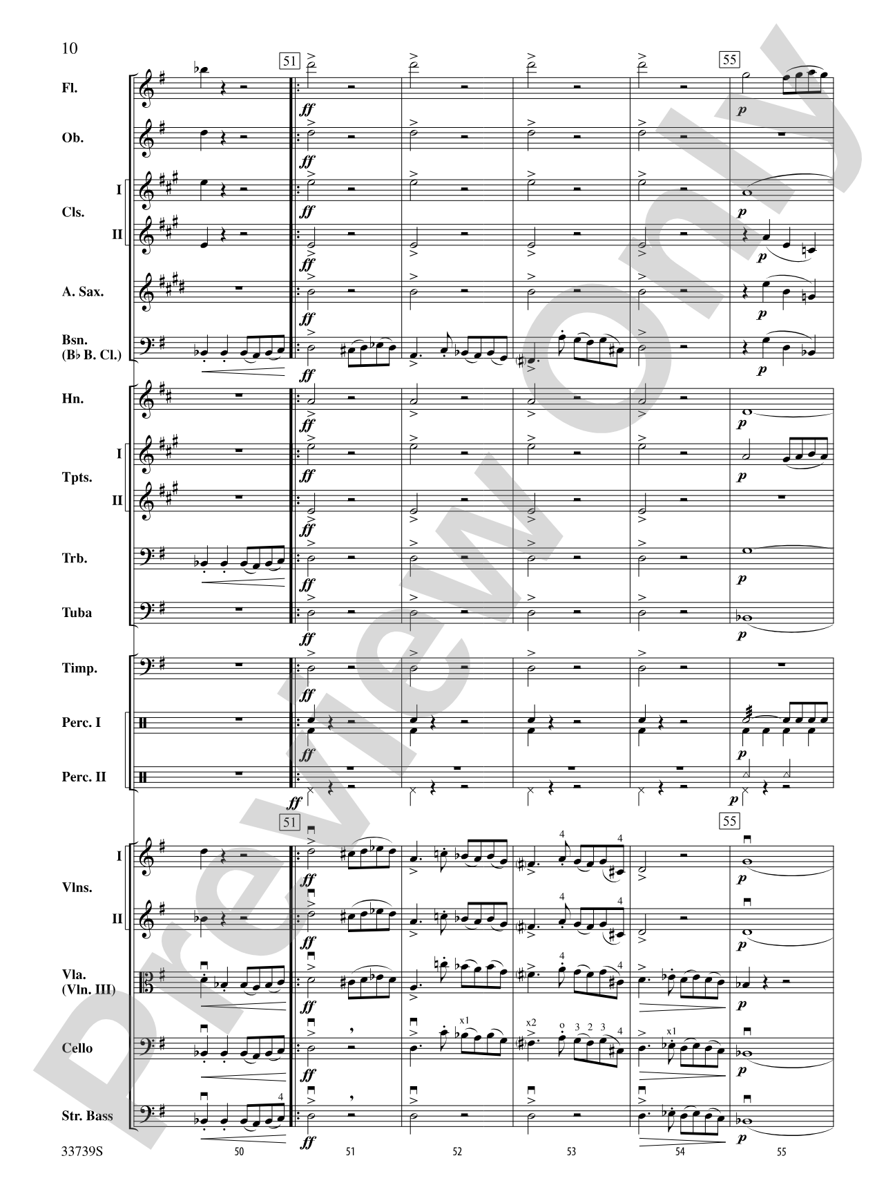 "Military" Symphony: Full Orchestra Conductor Score & Parts