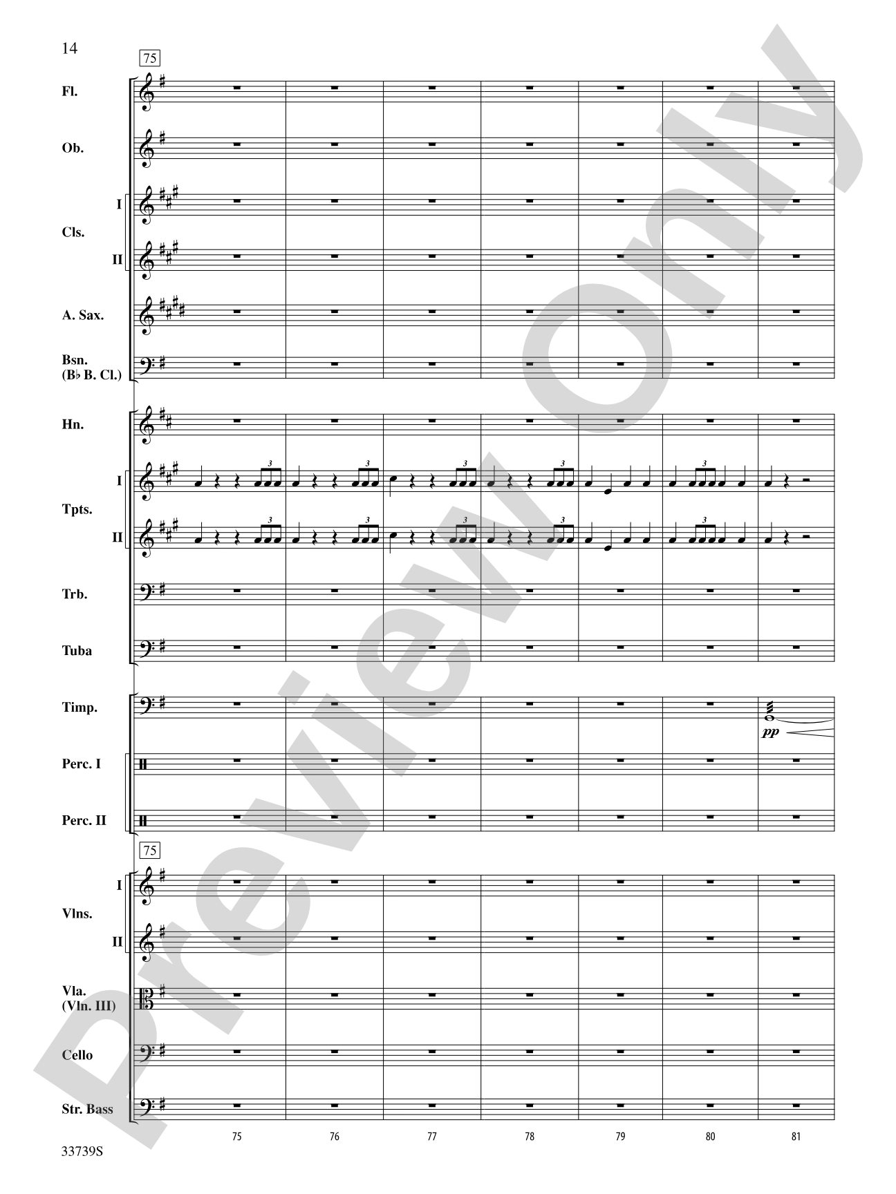 "Military" Symphony: Full Orchestra Conductor Score & Parts