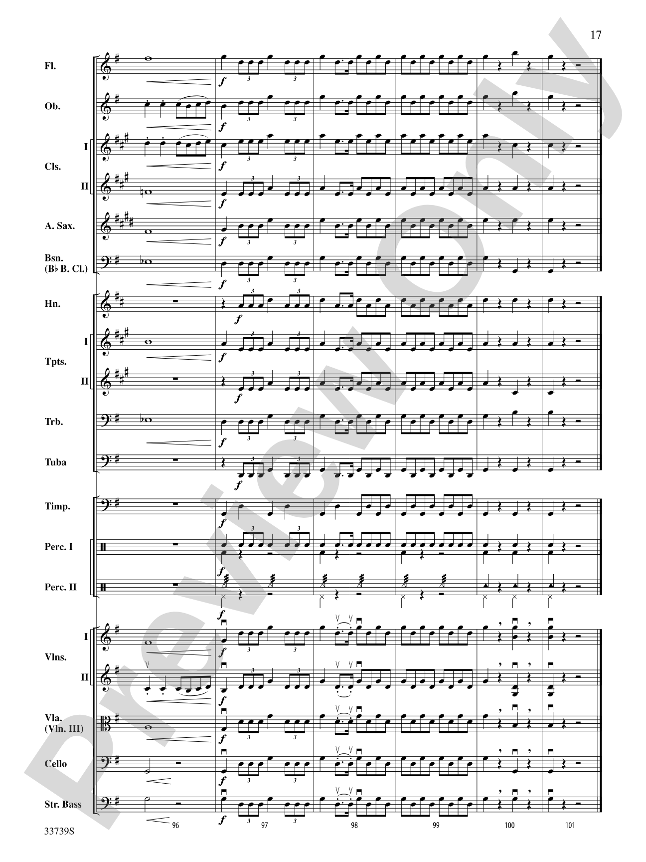 "Military" Symphony: Full Orchestra Conductor Score & Parts