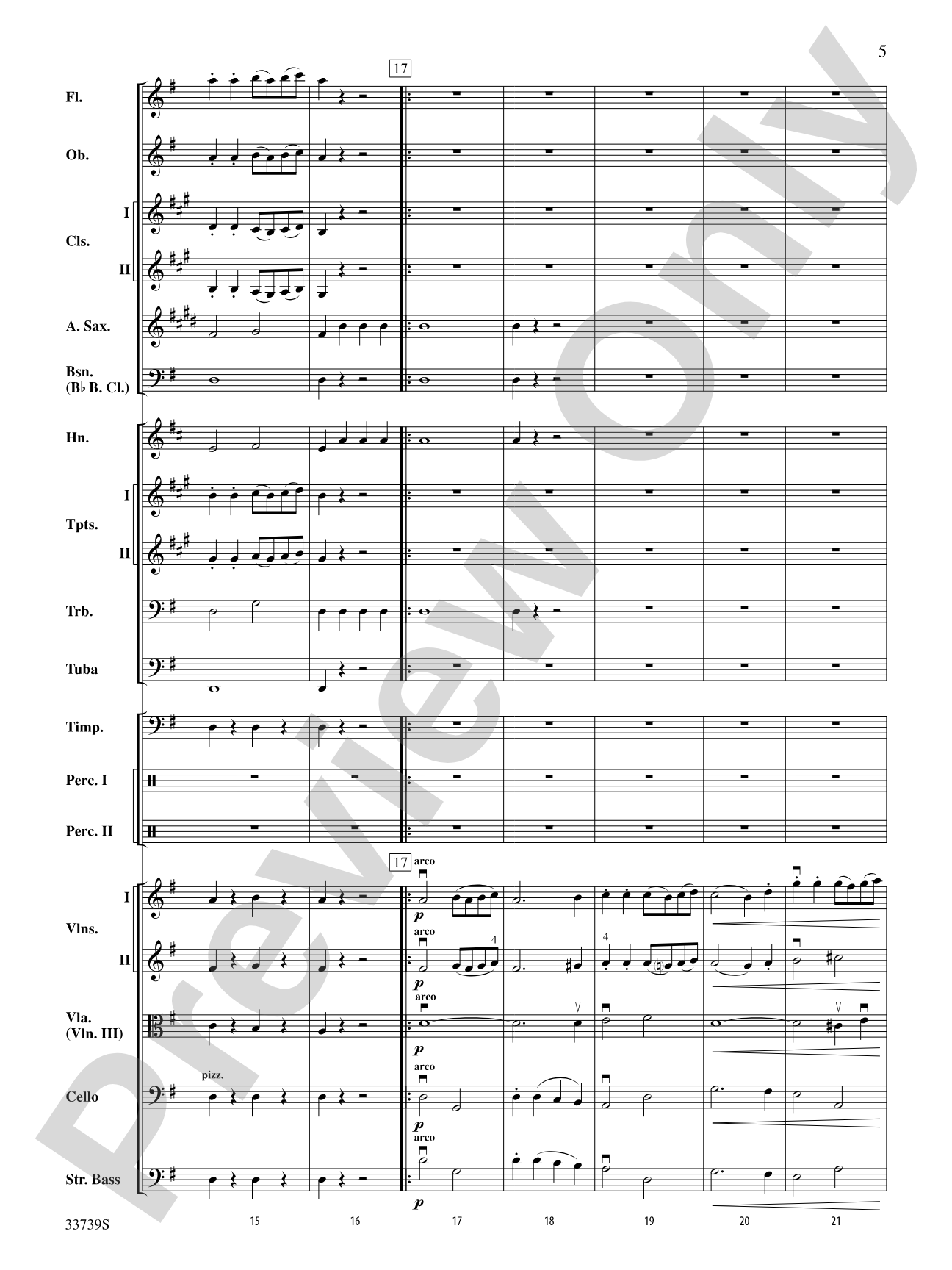 "Military" Symphony: Full Orchestra Conductor Score & Parts