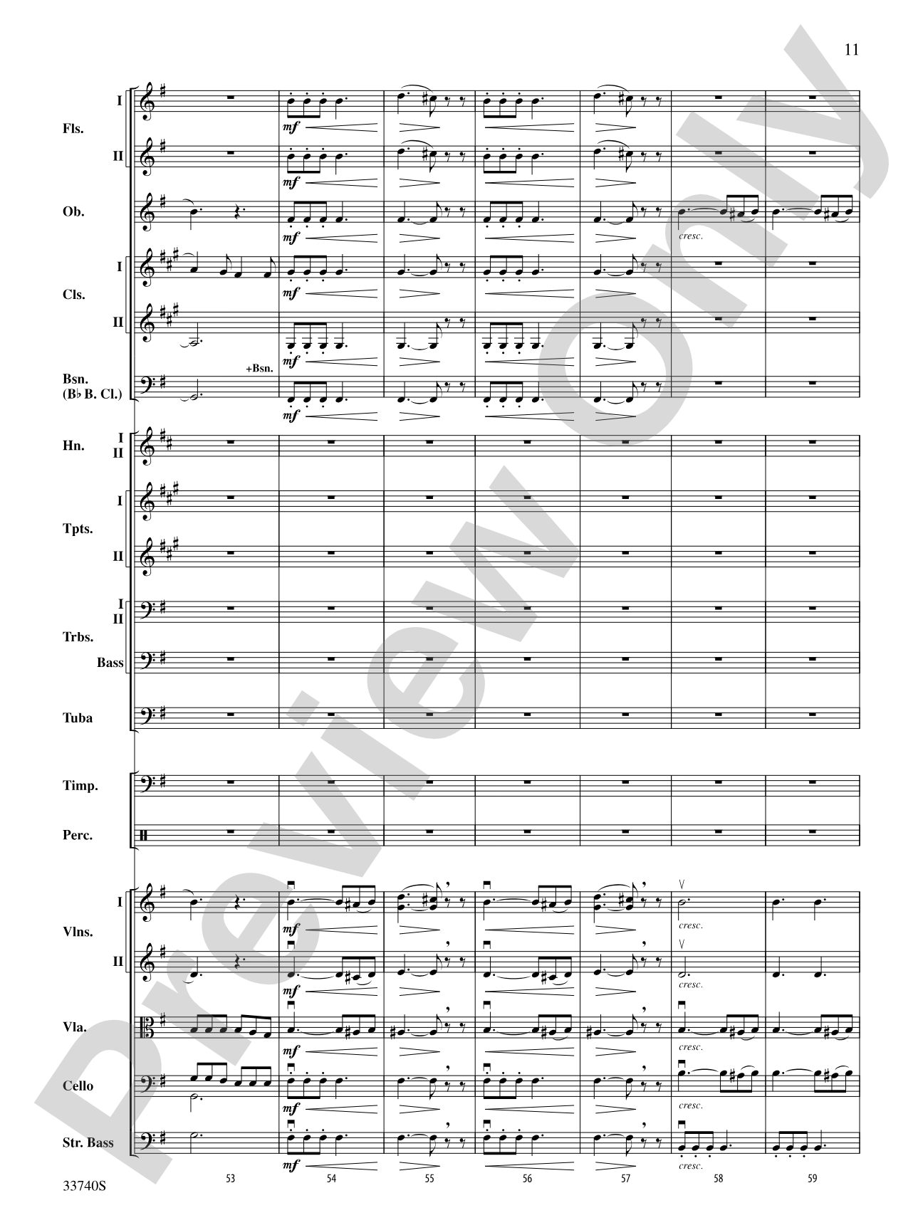Poeme Symphonique "Les Preludes": Full Orchestra Conductor Score & Parts