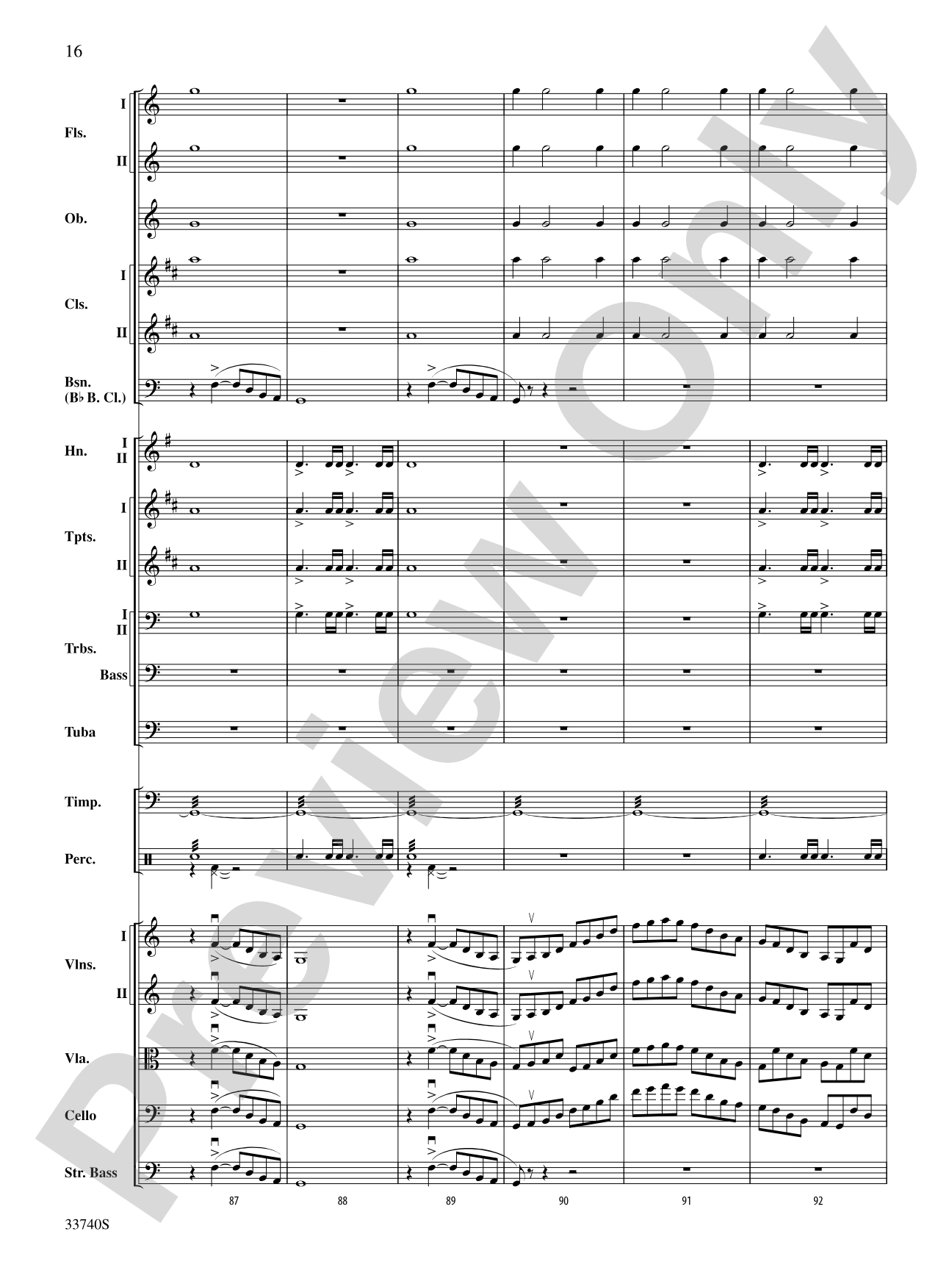 Poeme Symphonique "Les Preludes": Full Orchestra Conductor Score & Parts