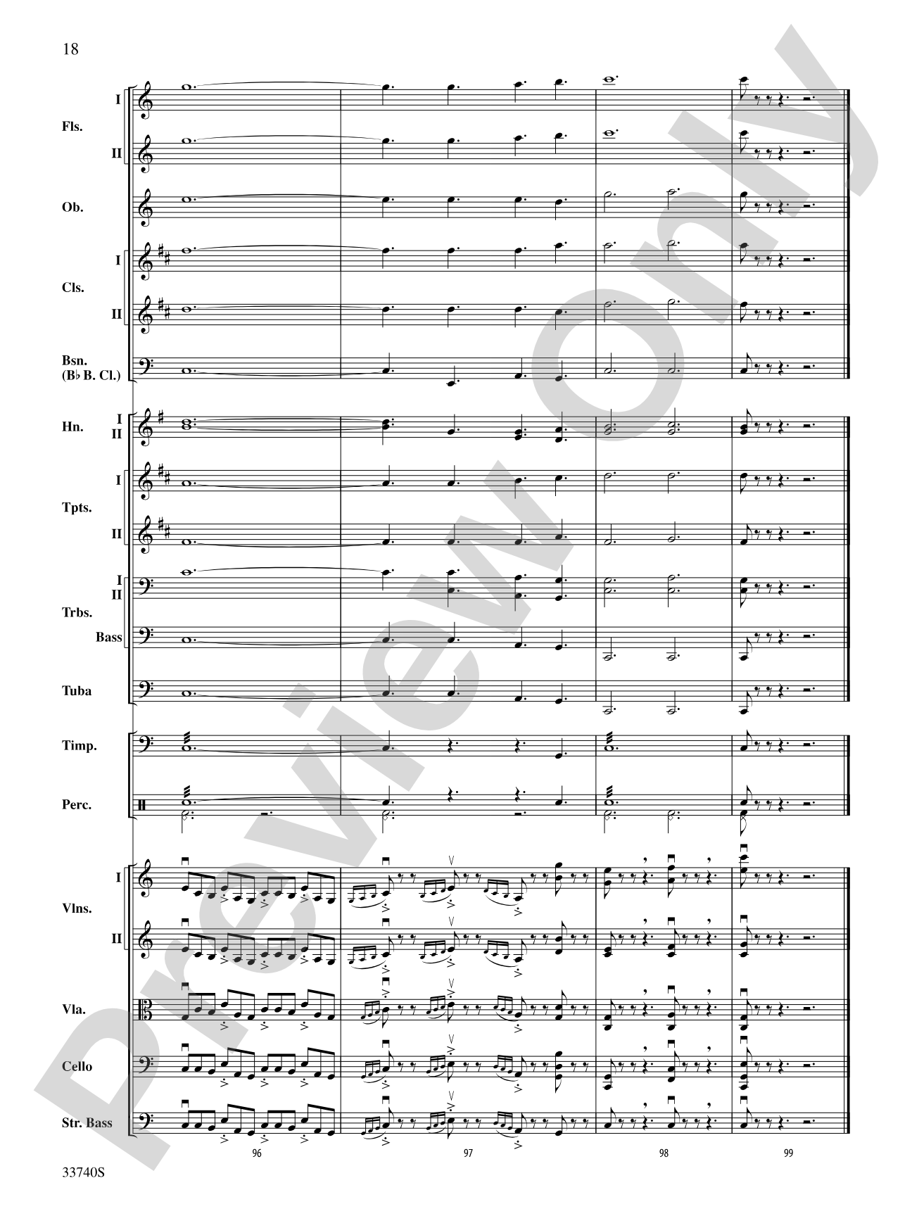 Poeme Symphonique "Les Preludes": Full Orchestra Conductor Score & Parts