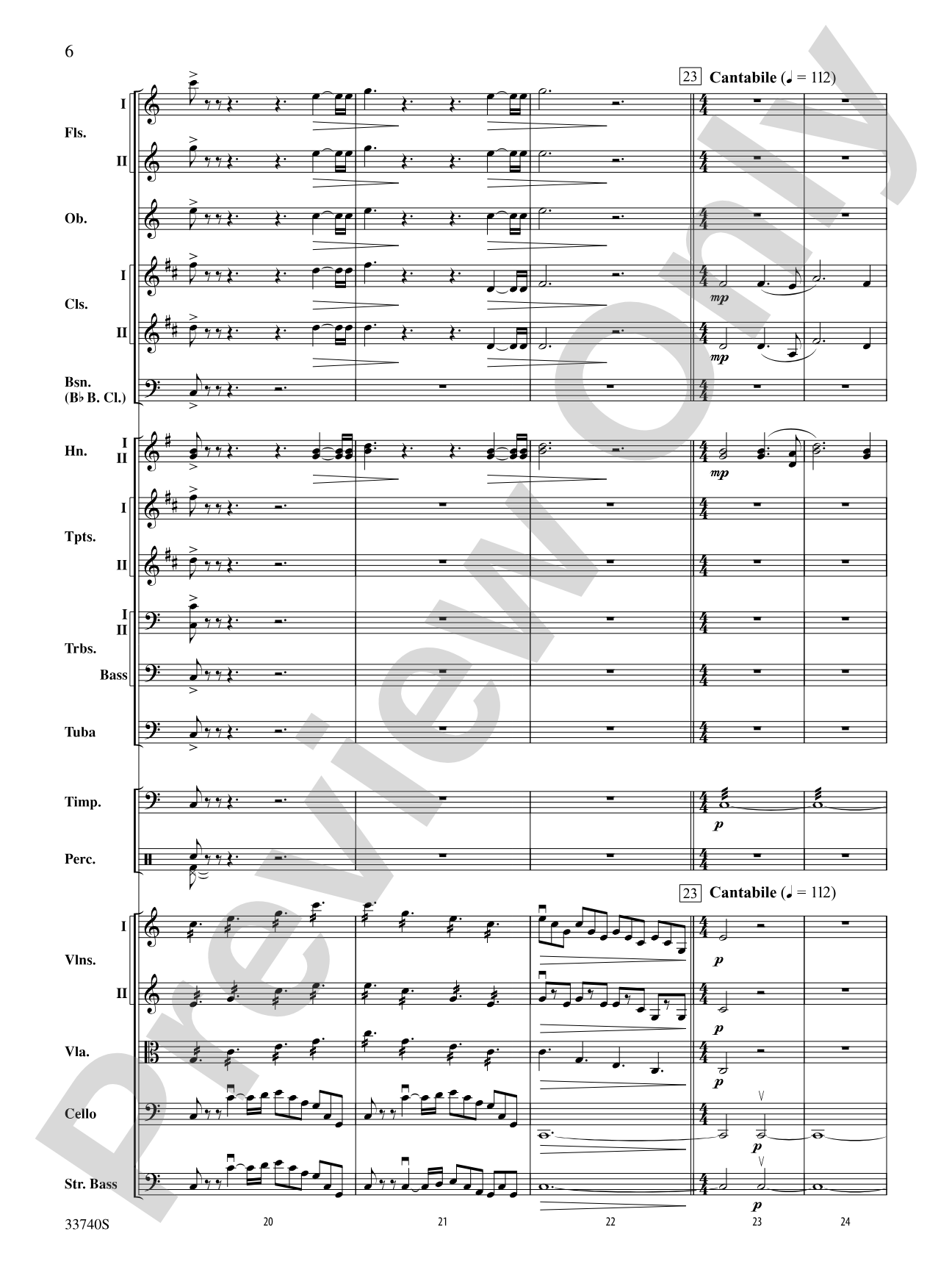 Poeme Symphonique "Les Preludes": Full Orchestra Conductor Score & Parts