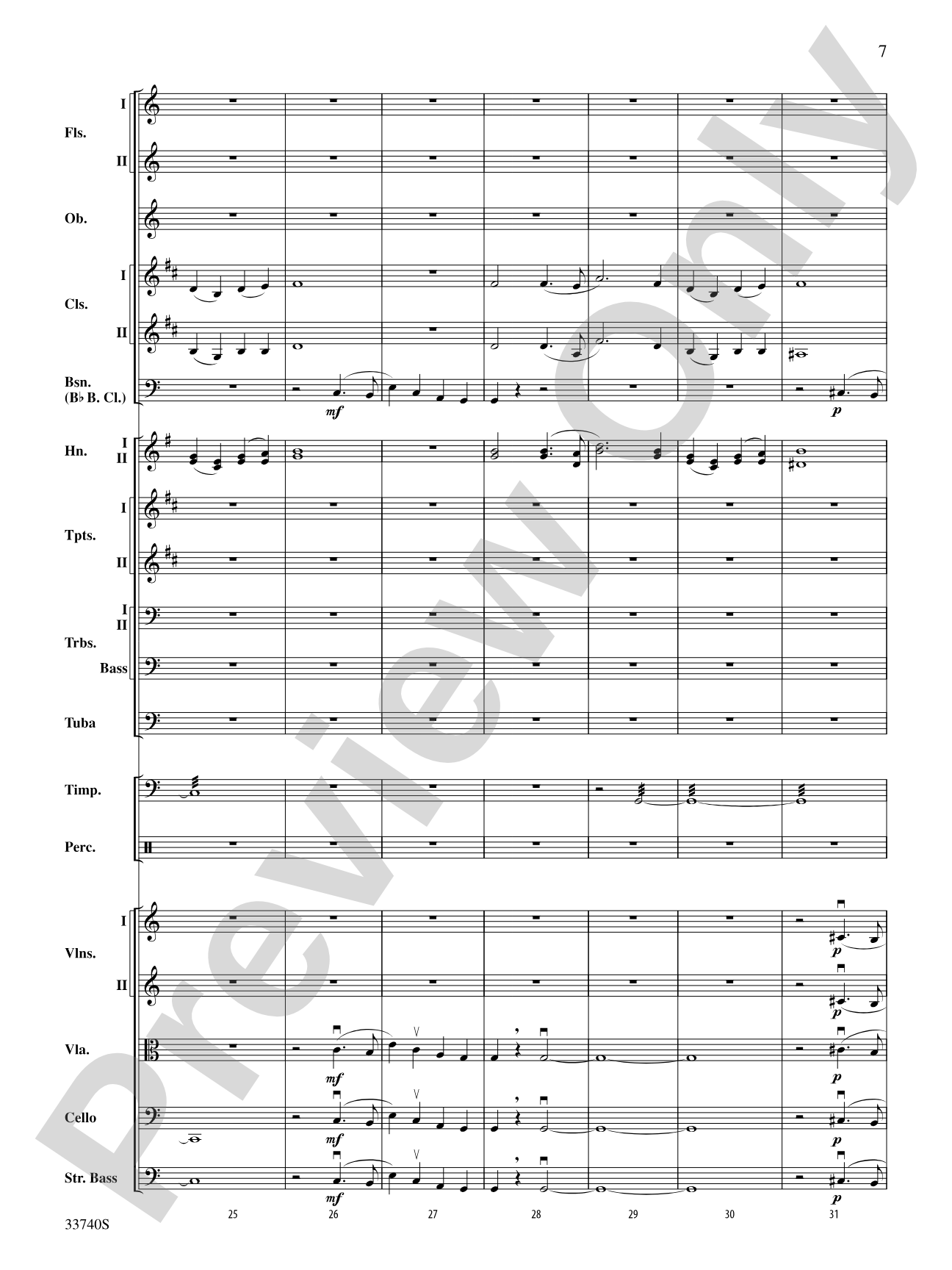 Poeme Symphonique "Les Preludes": Full Orchestra Conductor Score & Parts