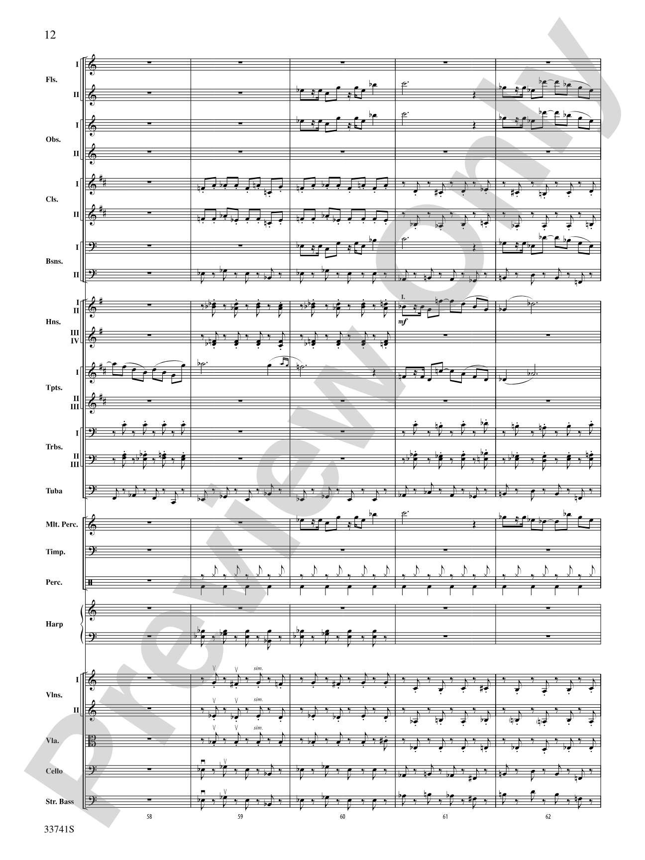 Kallalanta: Full Orchestra Conductor Score & Parts