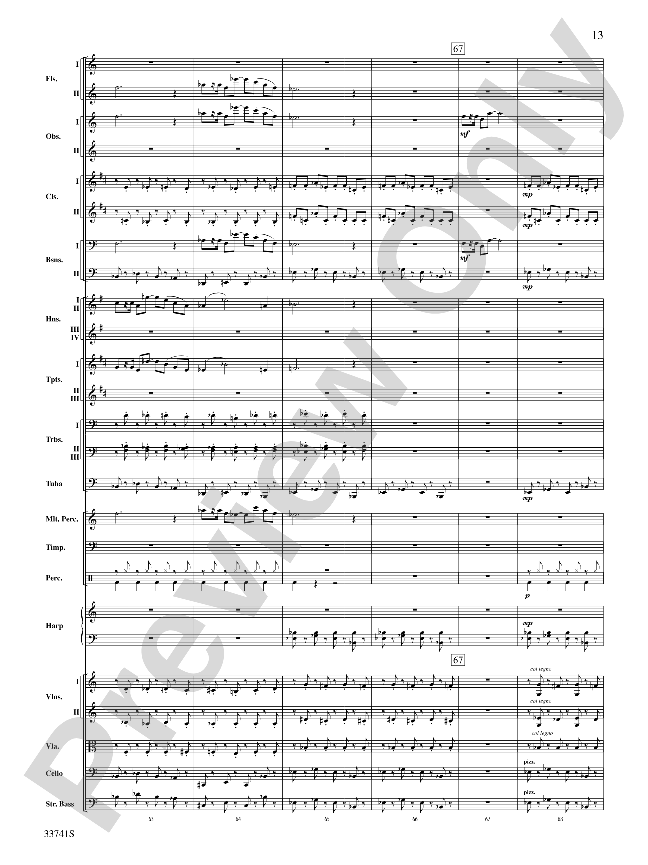 Kallalanta: Full Orchestra Conductor Score & Parts