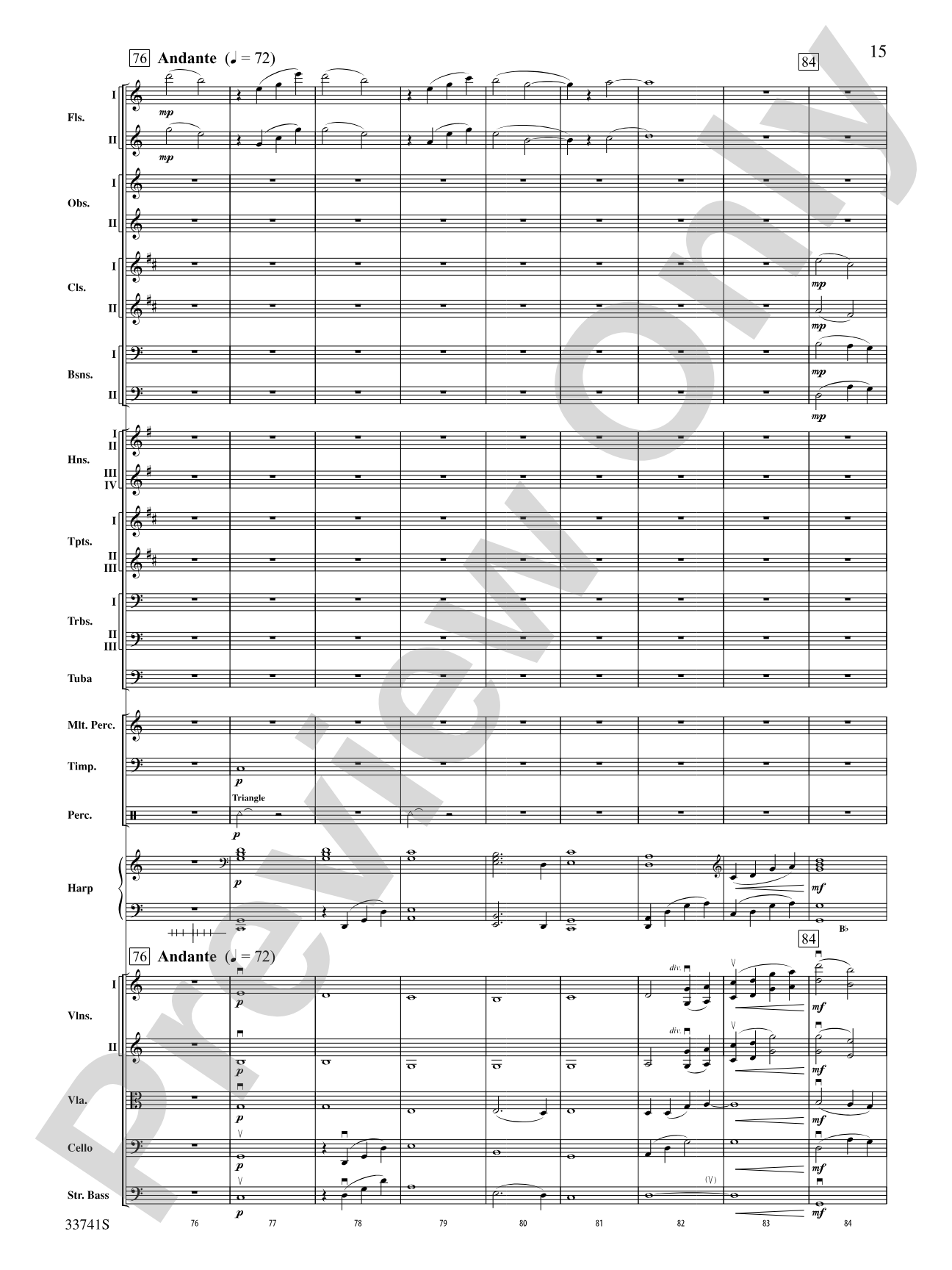 Kallalanta: Full Orchestra Conductor Score & Parts