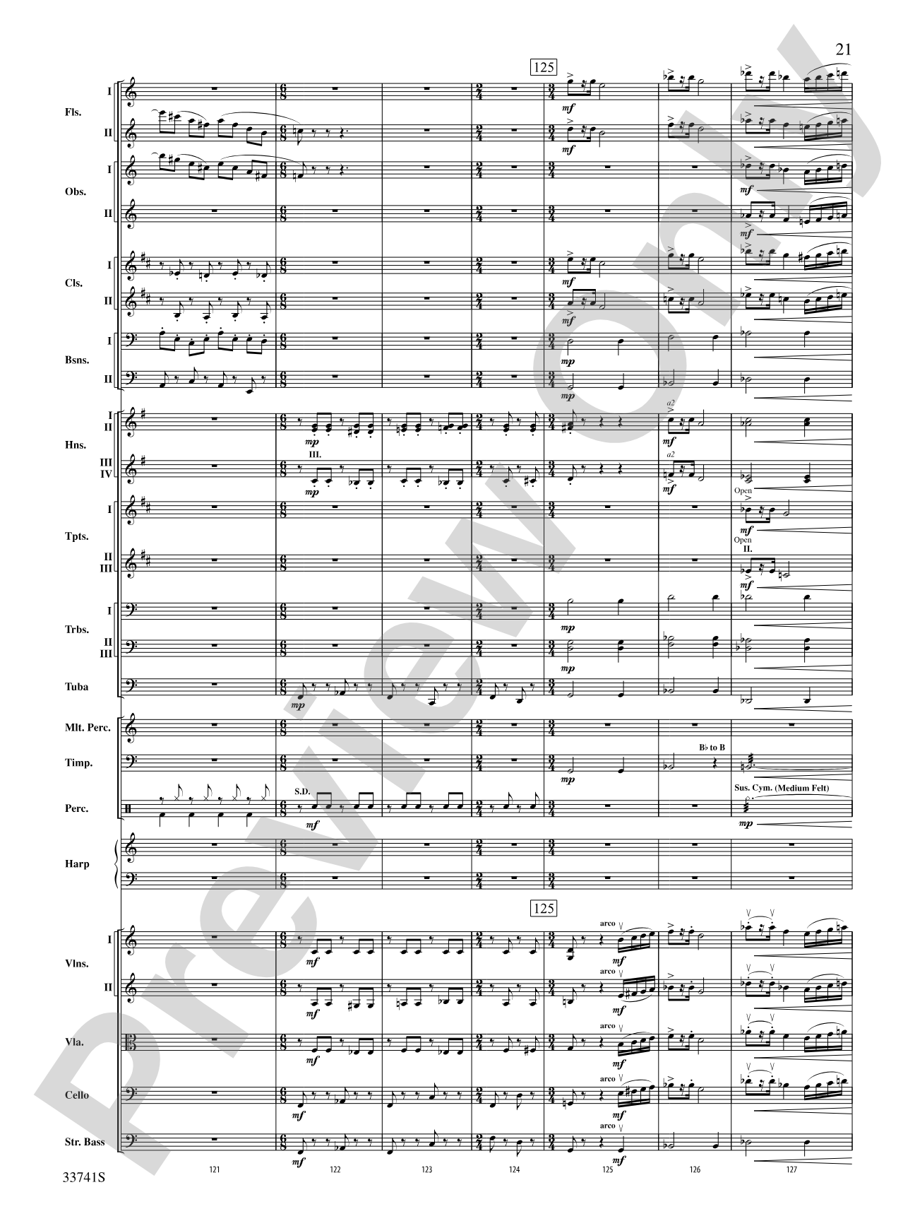 Kallalanta: Full Orchestra Conductor Score & Parts