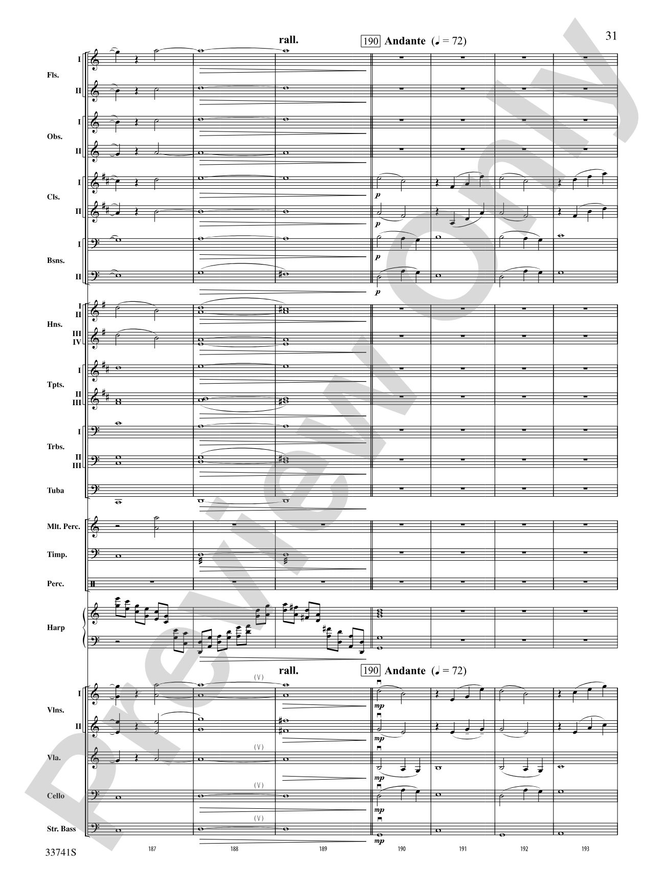 Kallalanta: Full Orchestra Conductor Score & Parts