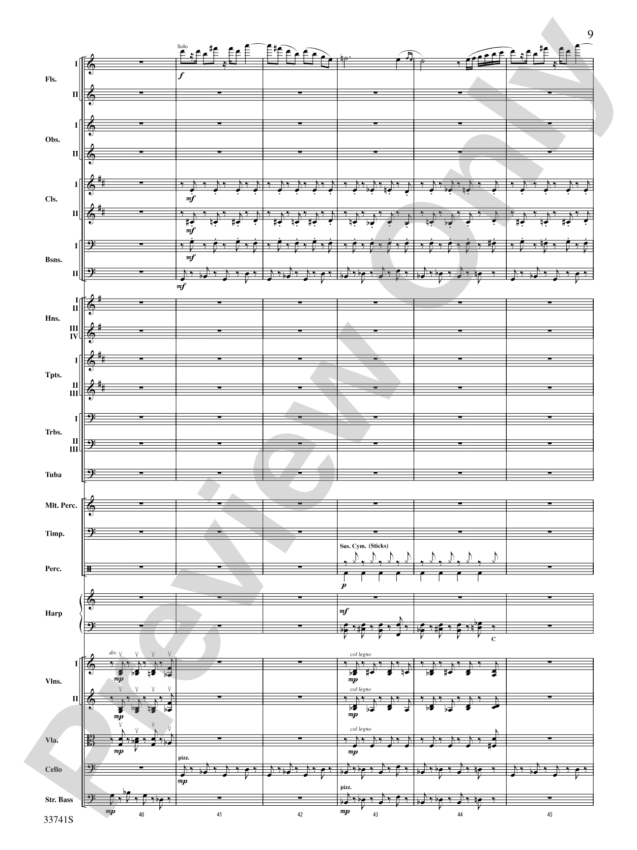 Kallalanta: Full Orchestra Conductor Score & Parts