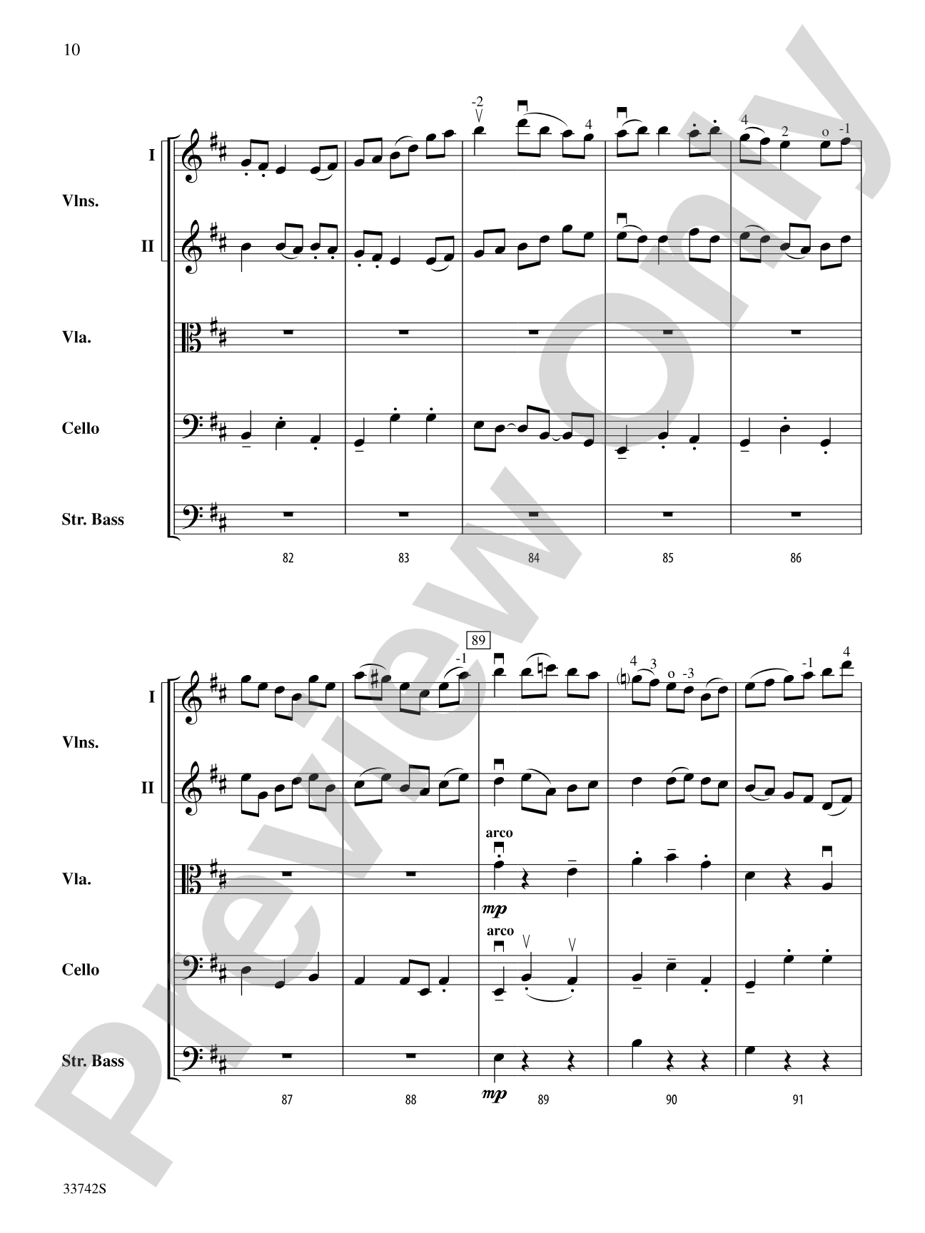 La Betaille (You Little Wild Thing): String Orchestra Conductor Score & Parts