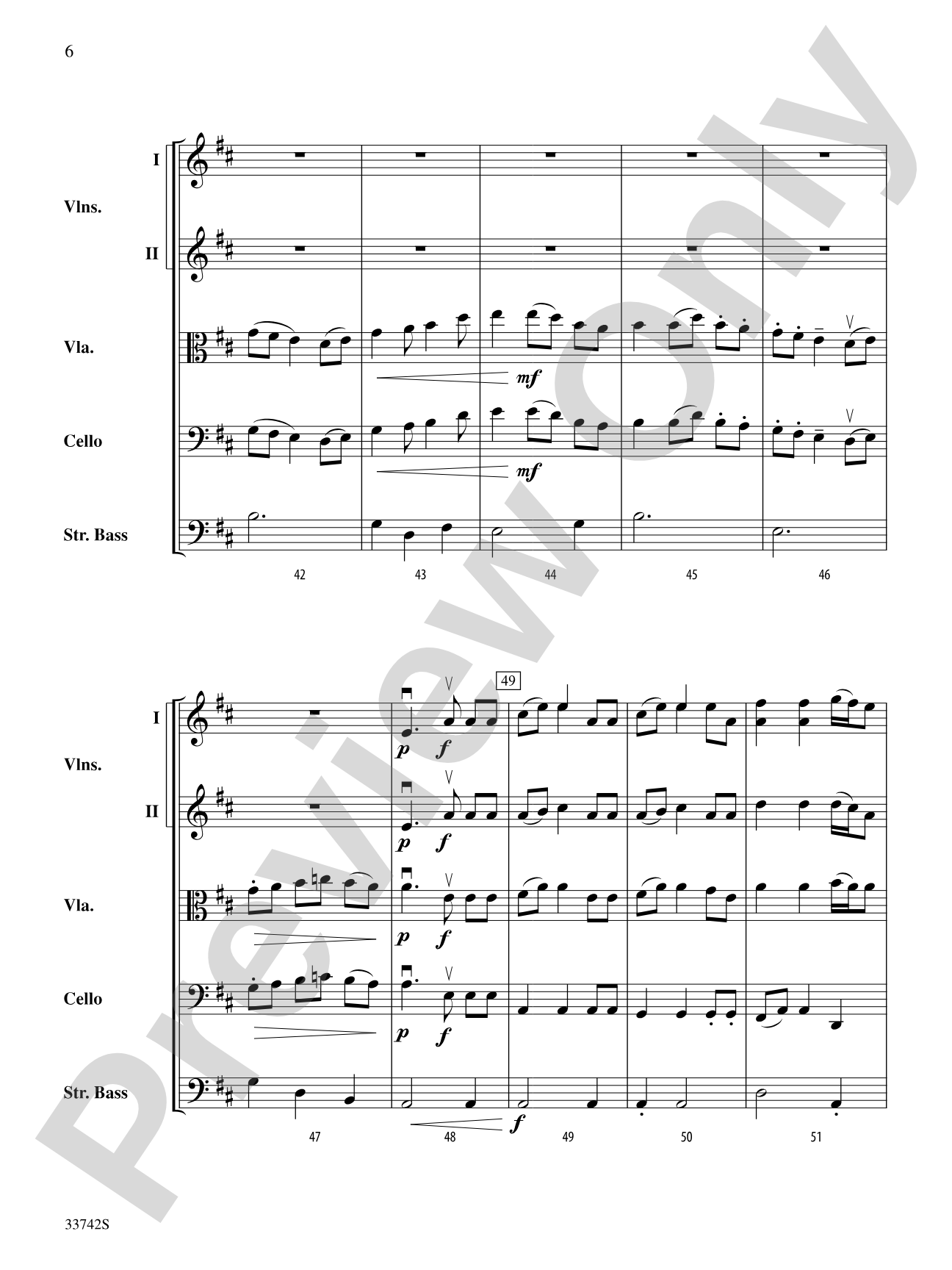 La Betaille (You Little Wild Thing): String Orchestra Conductor Score & Parts