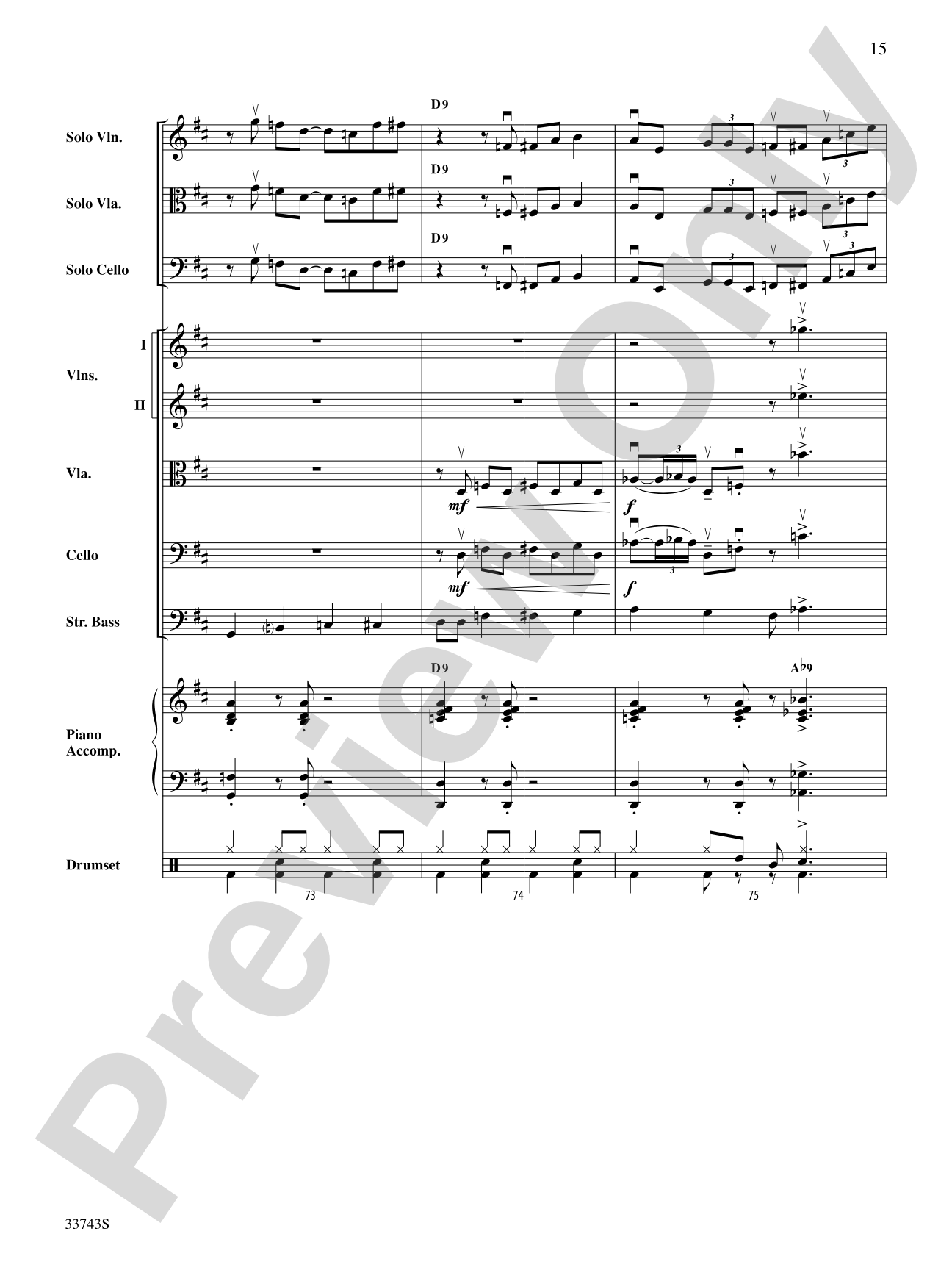 Stringin' at the Juke Joint: String Orchestra Conductor Score & Parts