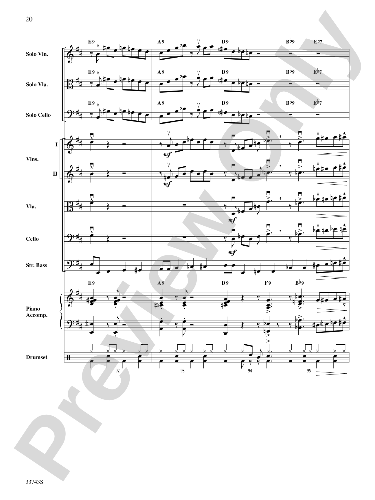 Stringin' at the Juke Joint: String Orchestra Conductor Score & Parts