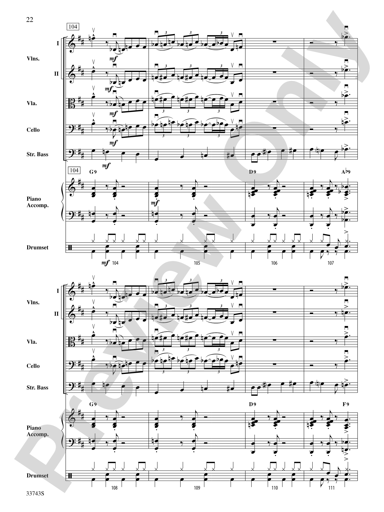 Stringin' at the Juke Joint: String Orchestra Conductor Score & Parts