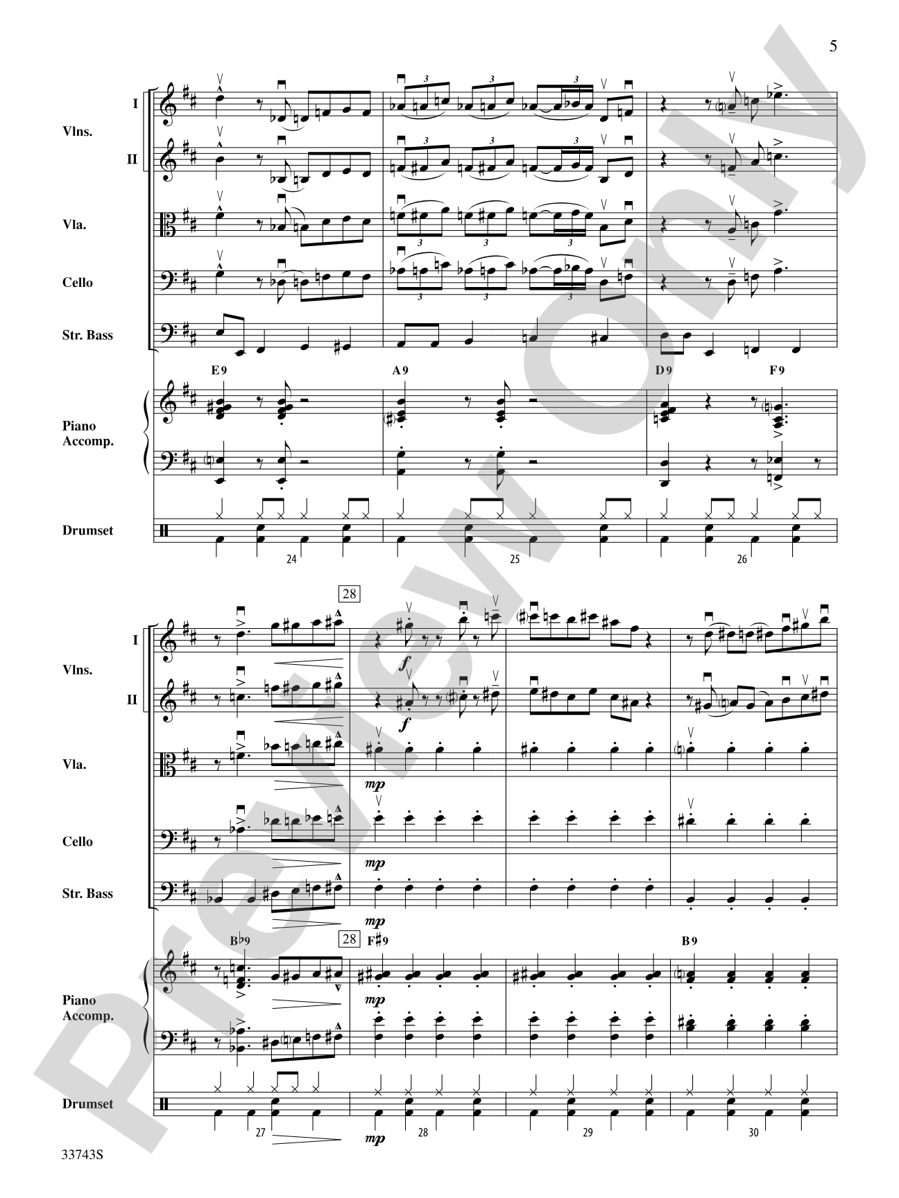 Stringin' at the Juke Joint: String Orchestra Conductor Score & Parts