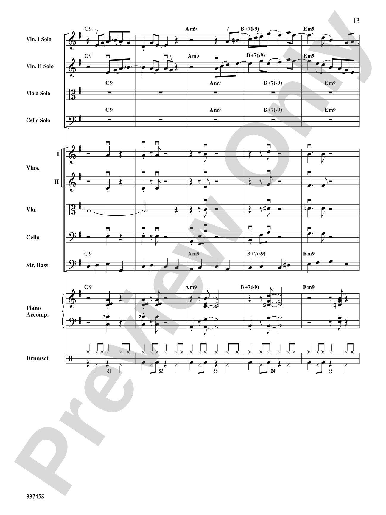 Swing Break: String Orchestra Conductor Score & Parts