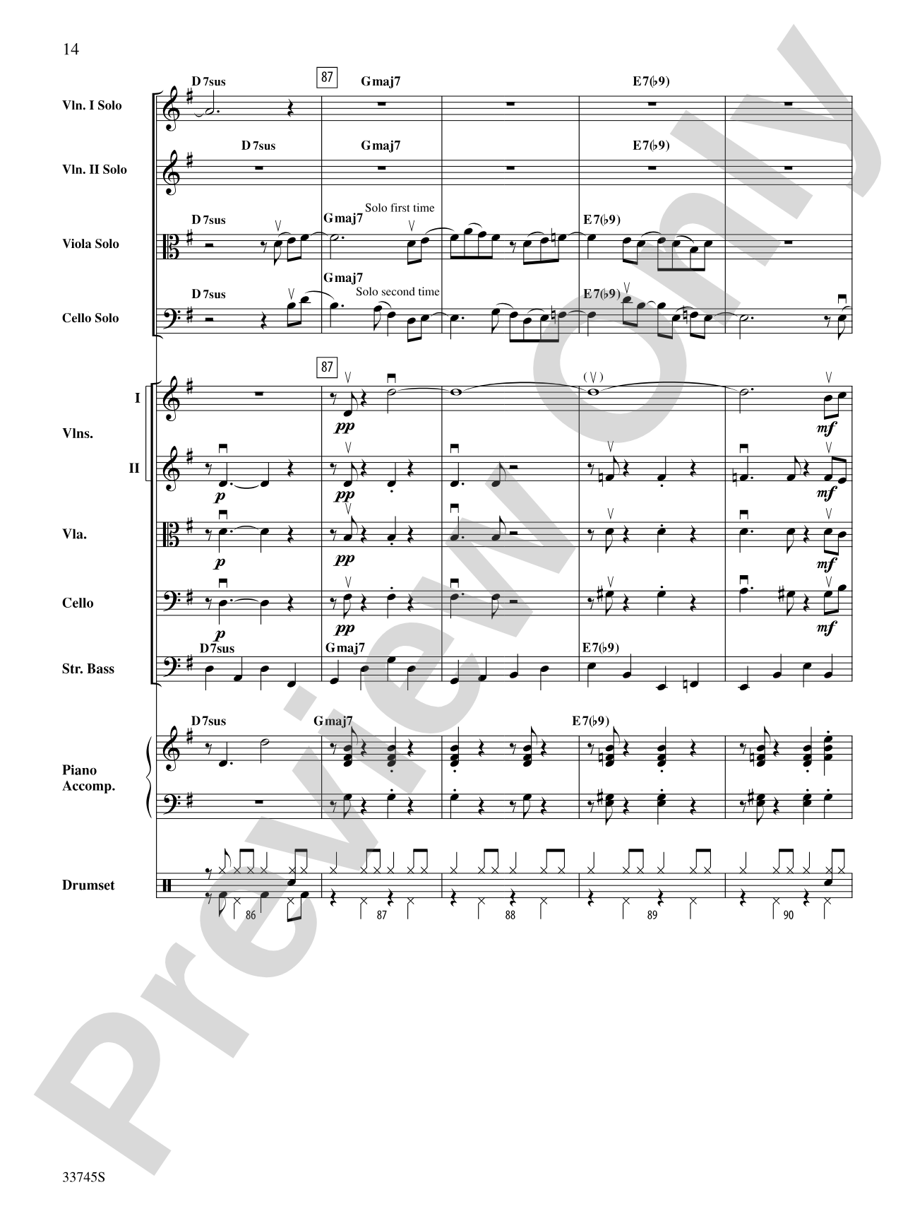 Swing Break: String Orchestra Conductor Score & Parts