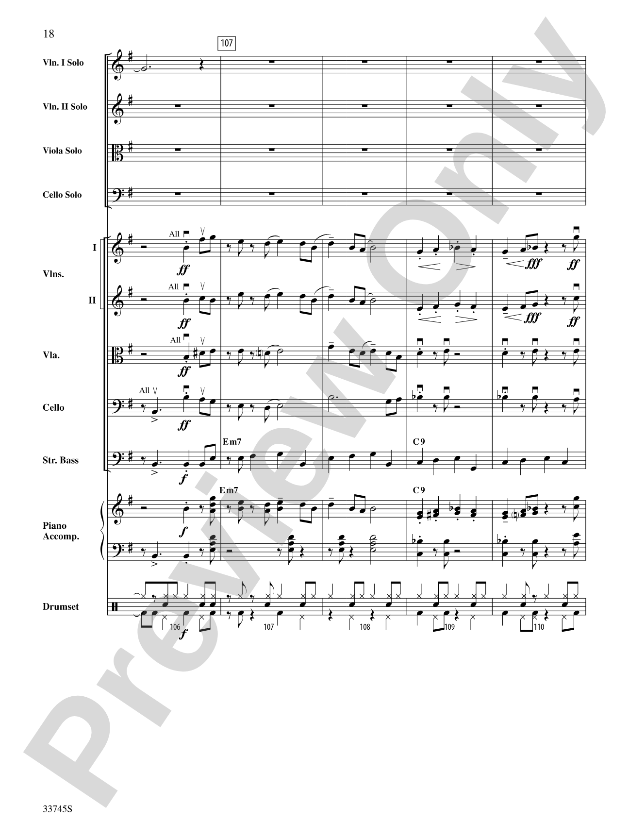 Swing Break: String Orchestra Conductor Score & Parts