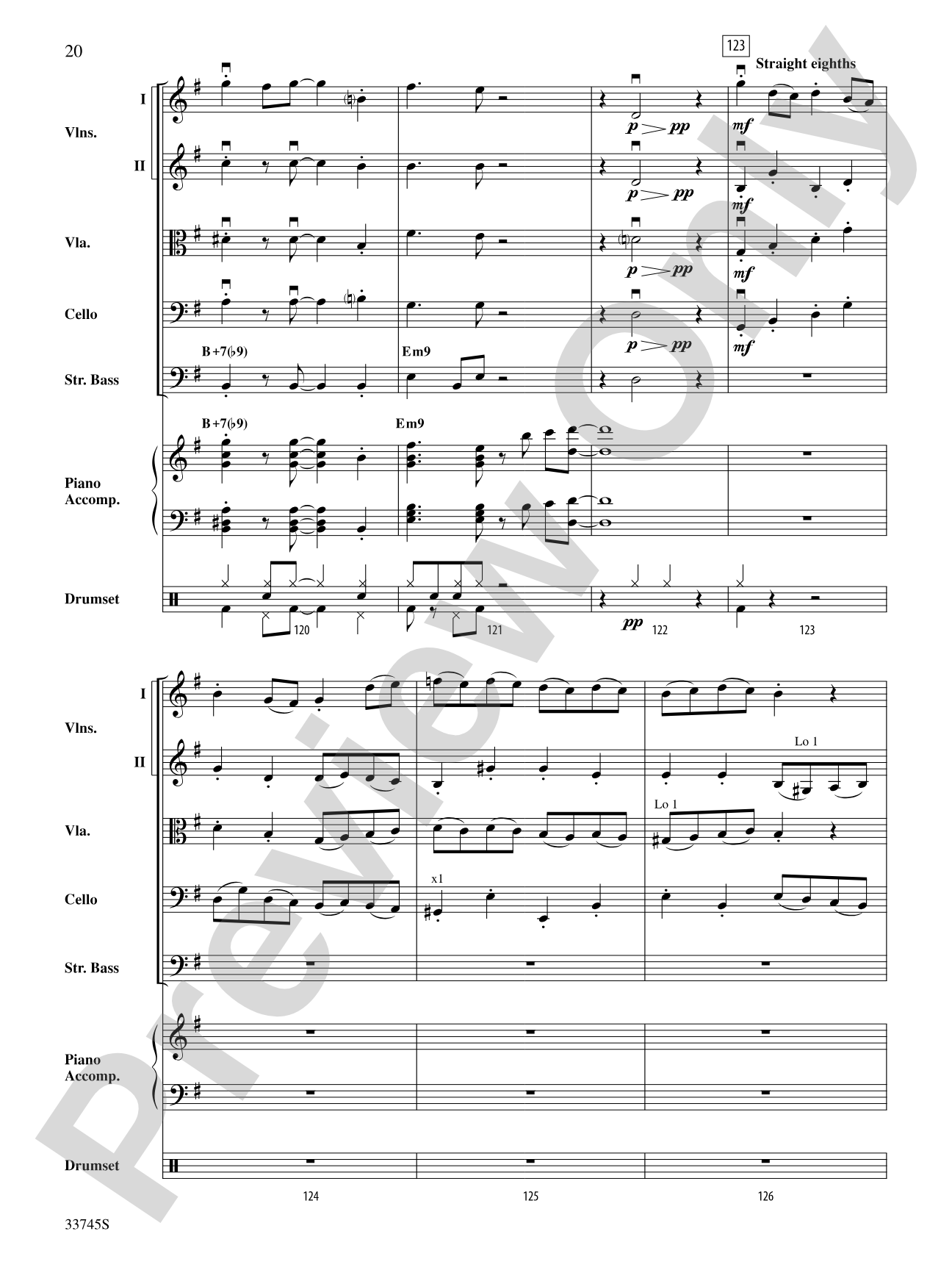 Swing Break: String Orchestra Conductor Score & Parts