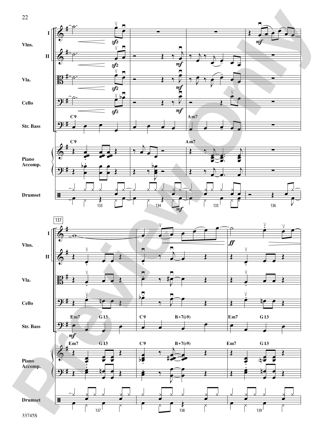 Swing Break: String Orchestra Conductor Score & Parts