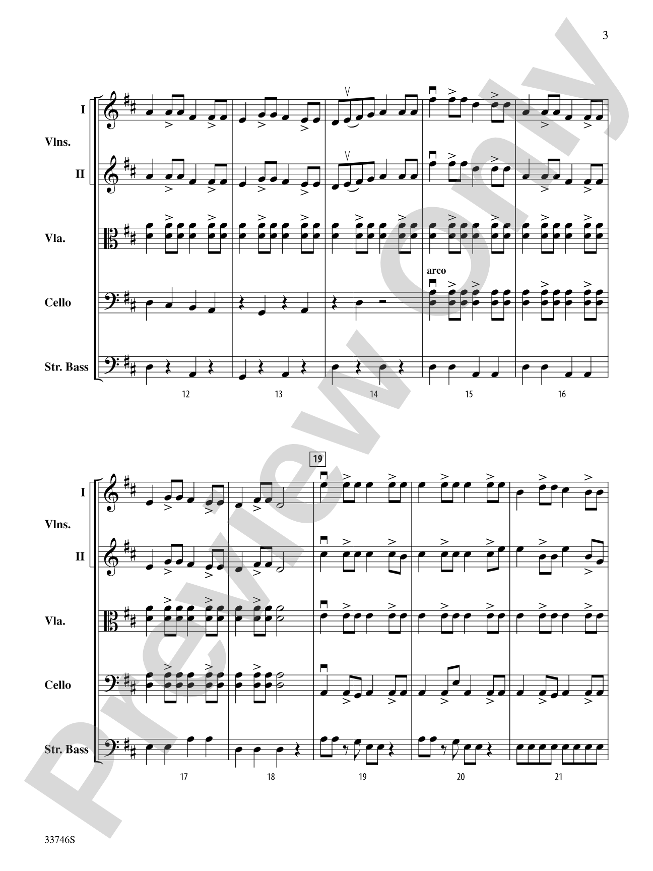 Flop Eared Mule: String Orchestra Conductor Score & Parts