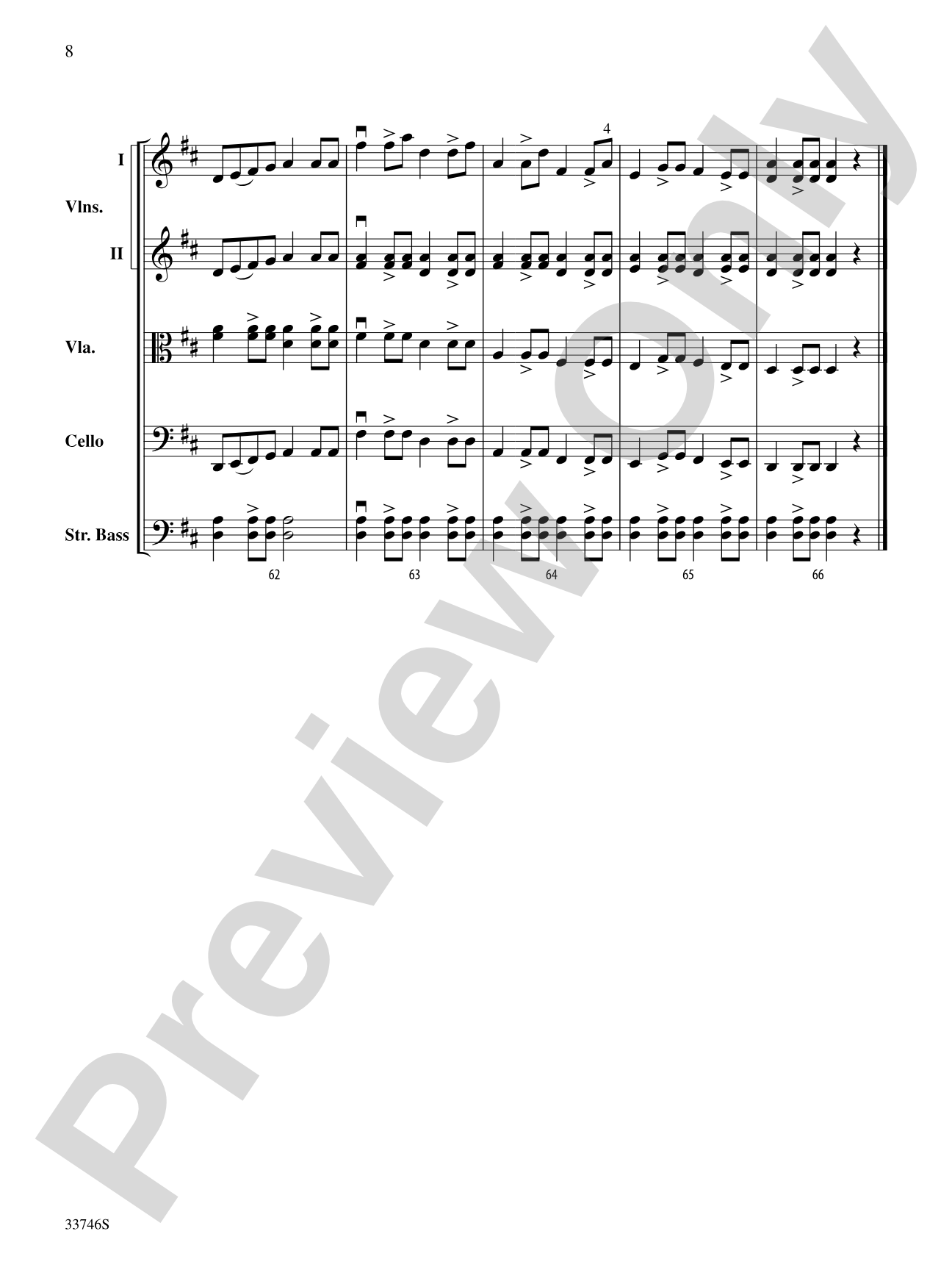 Flop Eared Mule: String Orchestra Conductor Score & Parts