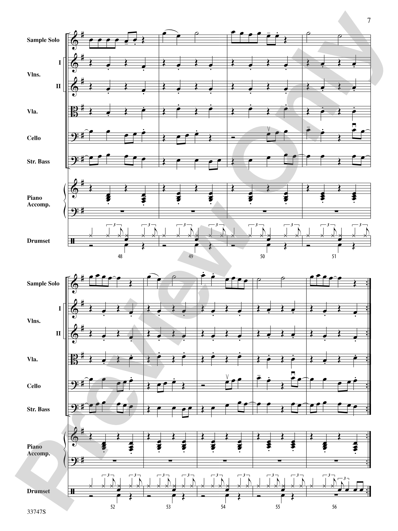 Rocksteady Reggae: String Orchestra Conductor Score & Parts