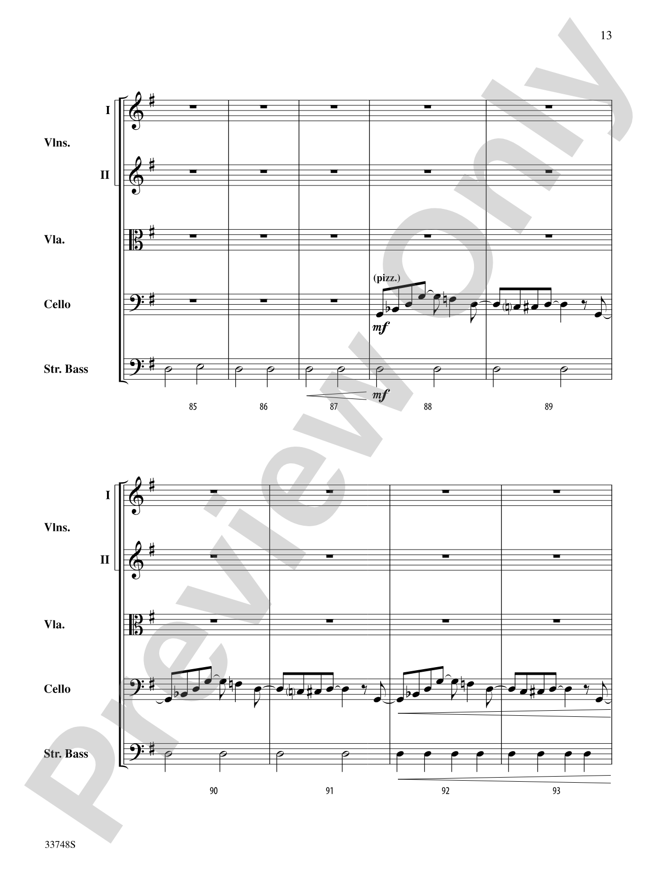Dixie Highway: String Orchestra Conductor Score & Parts