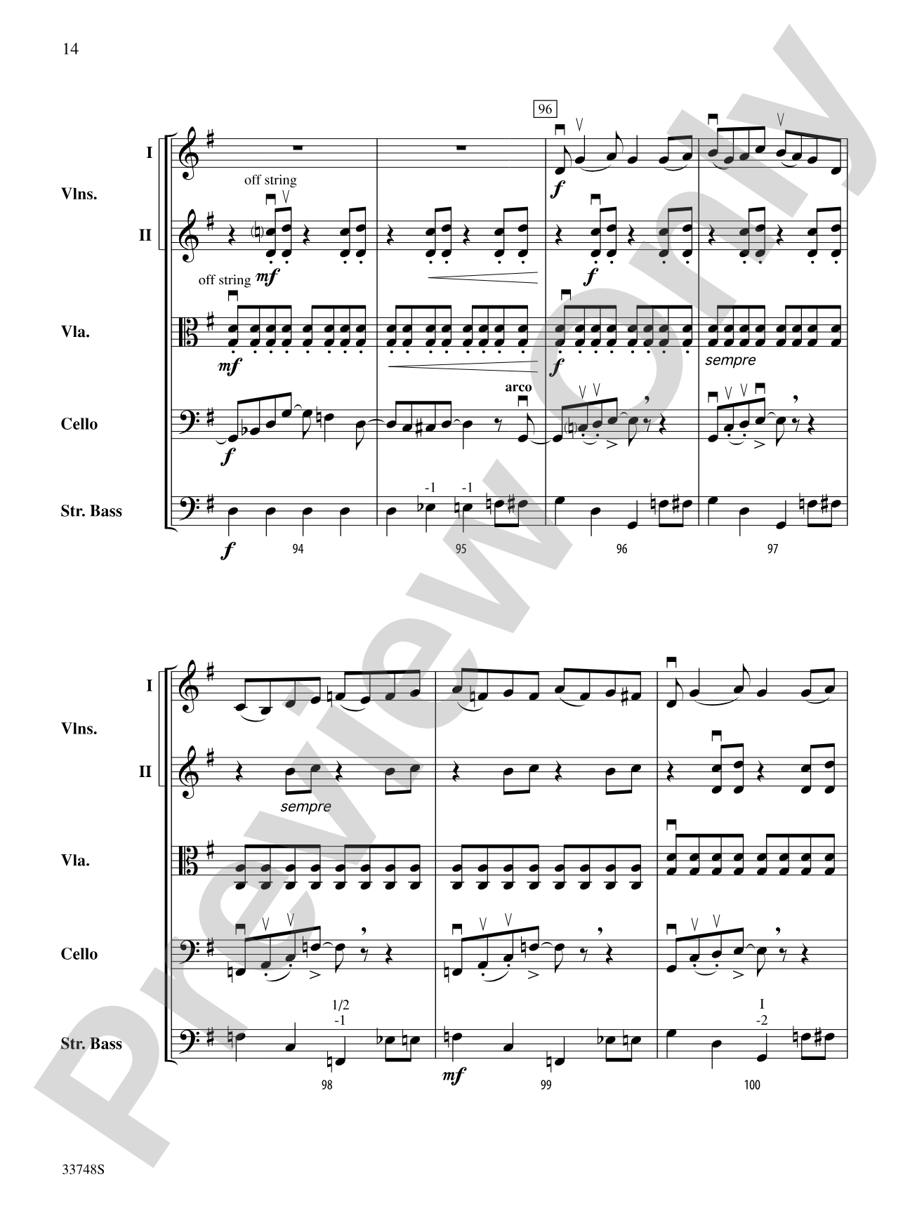 Dixie Highway: String Orchestra Conductor Score & Parts