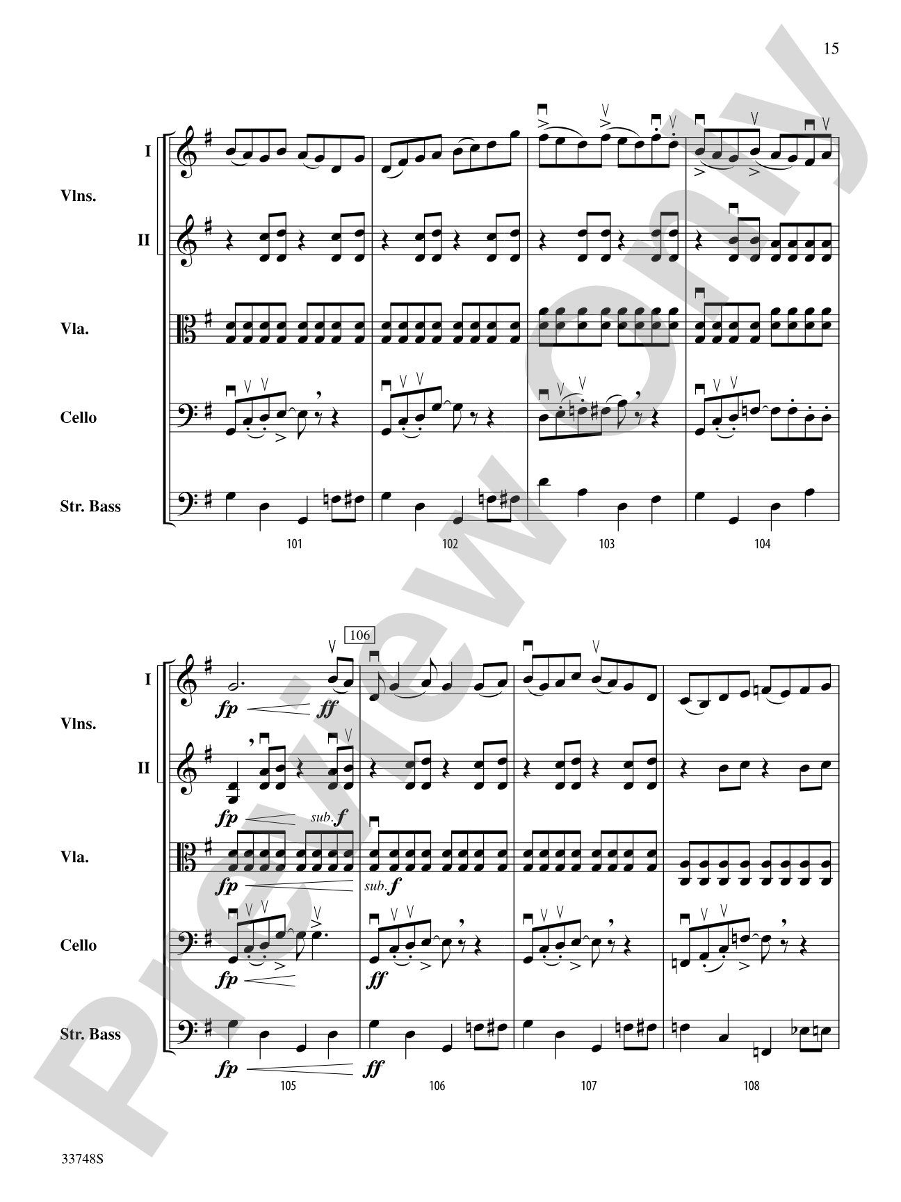 Dixie Highway: String Orchestra Conductor Score & Parts
