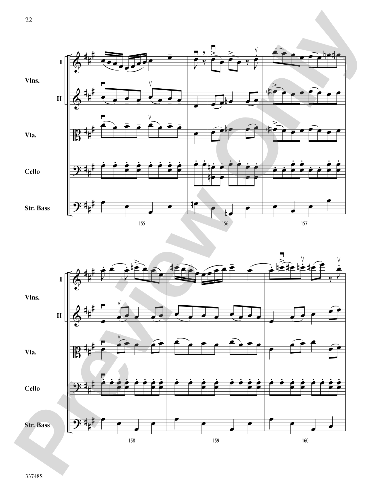 Dixie Highway: String Orchestra Conductor Score & Parts