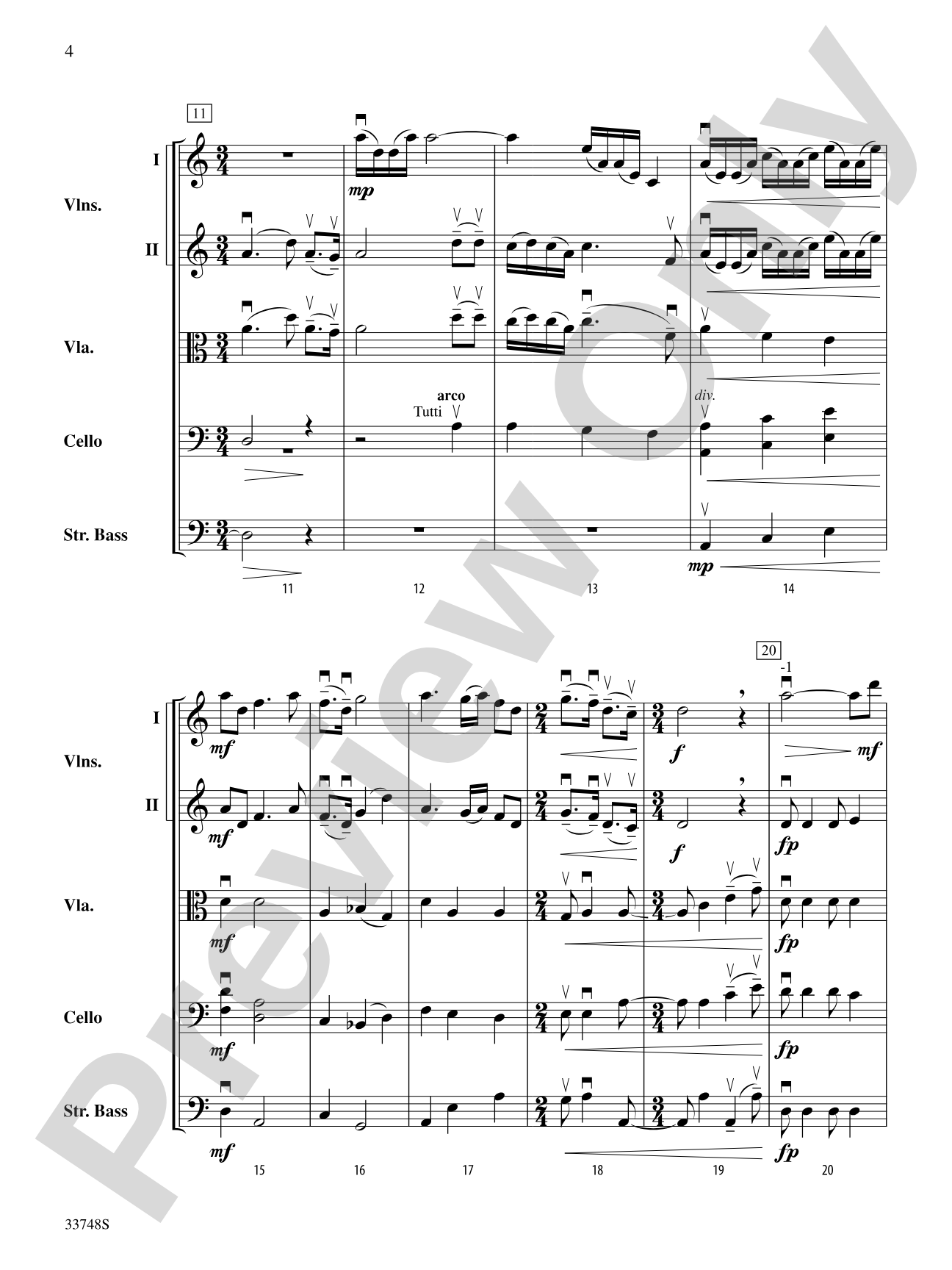 Dixie Highway: String Orchestra Conductor Score & Parts