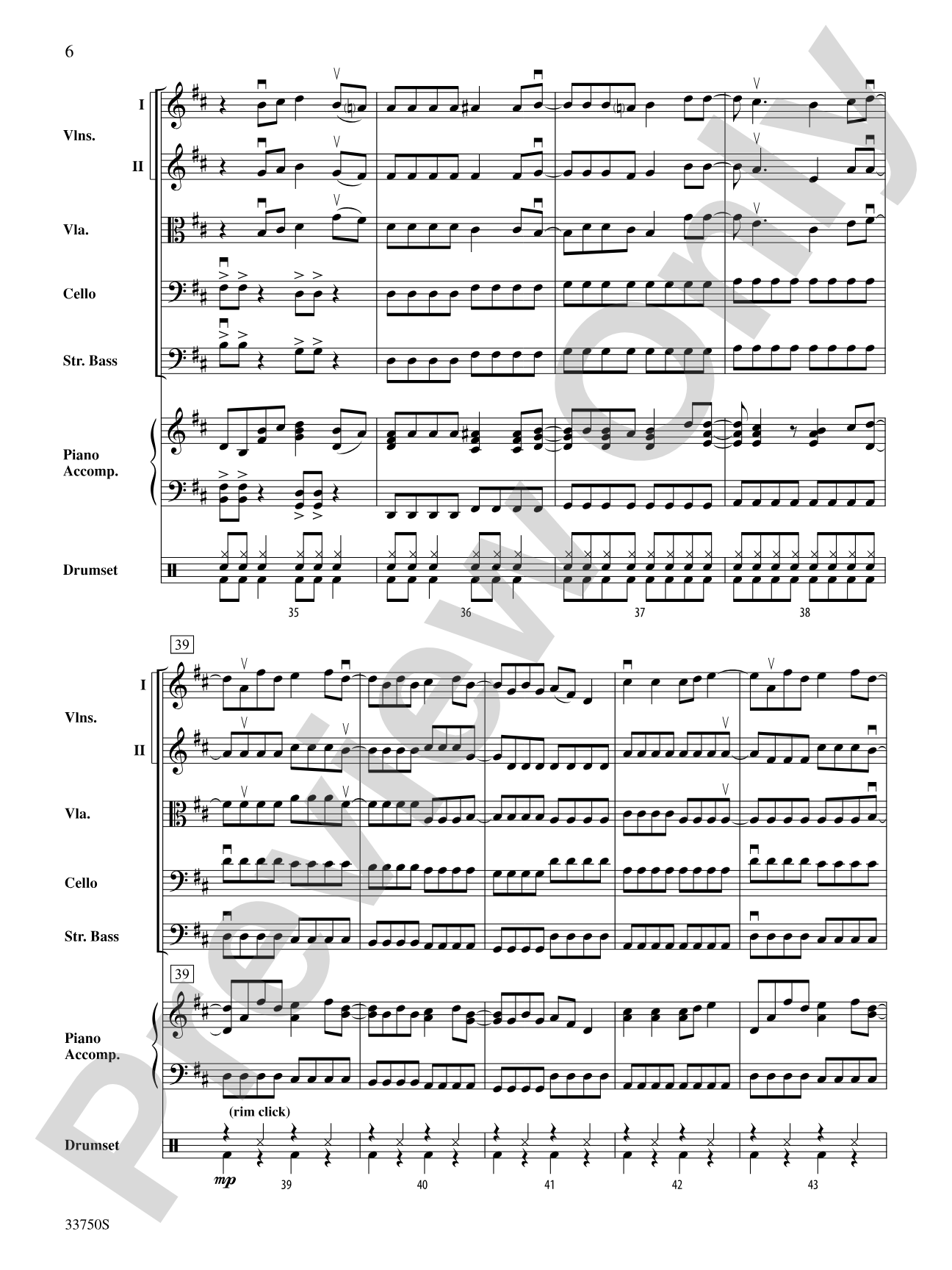 21 Guns: String Orchestra Conductor Score & Parts