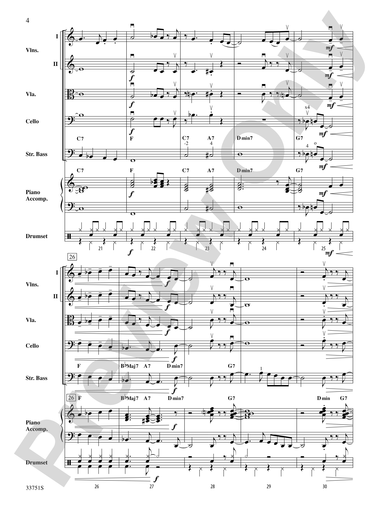 God Rest Ye Merry Gentlemen: String Orchestra Conductor Score & Parts