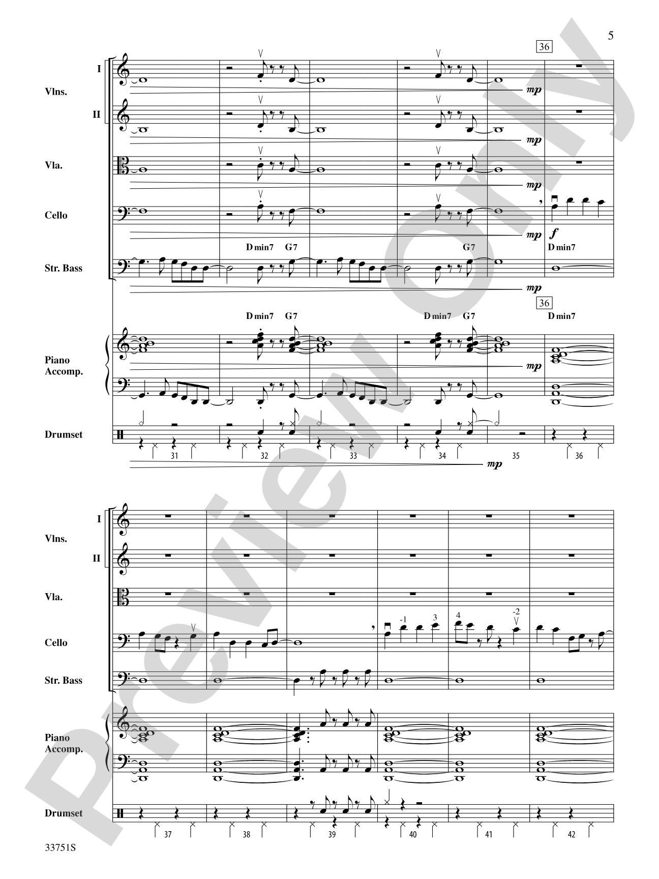 God Rest Ye Merry Gentlemen: String Orchestra Conductor Score & Parts