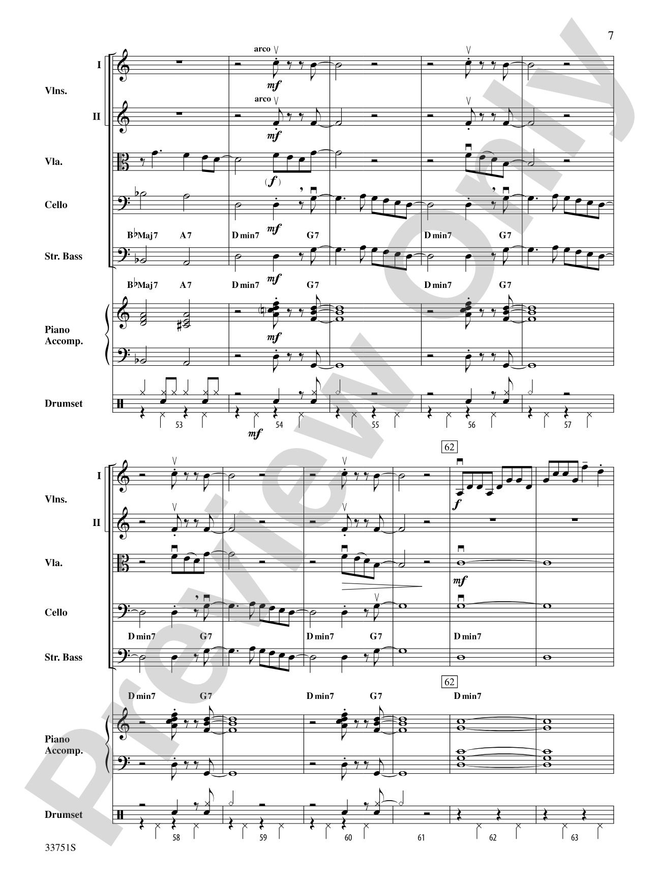 God Rest Ye Merry Gentlemen: String Orchestra Conductor Score & Parts