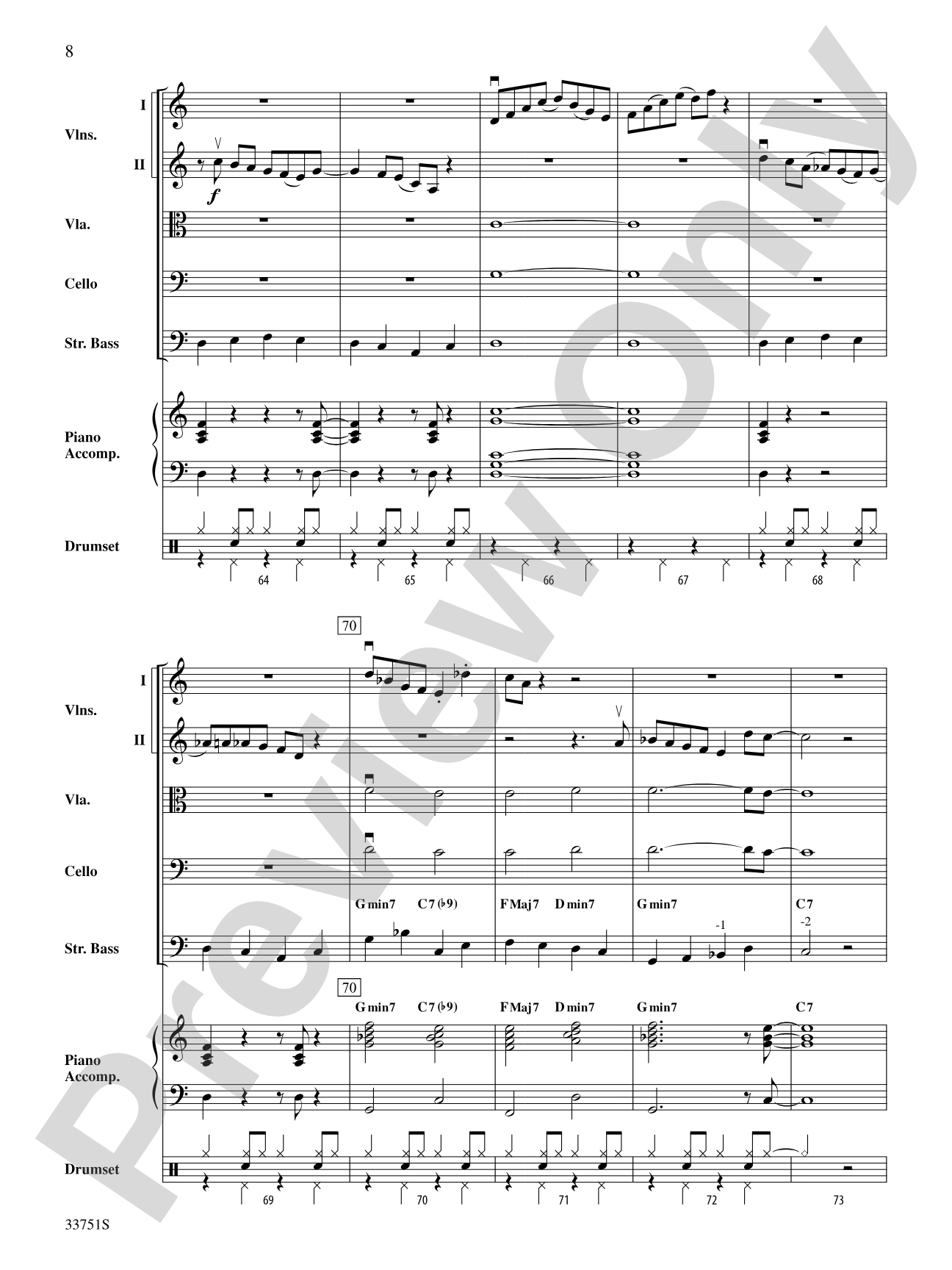 God Rest Ye Merry Gentlemen: String Orchestra Conductor Score & Parts