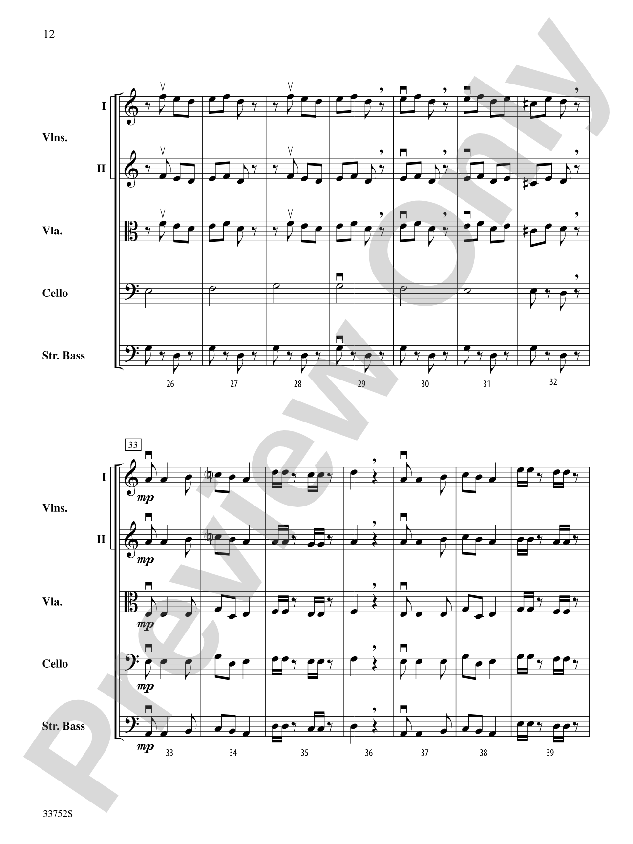 Dancing with the Tzars: String Orchestra Conductor Score & Parts