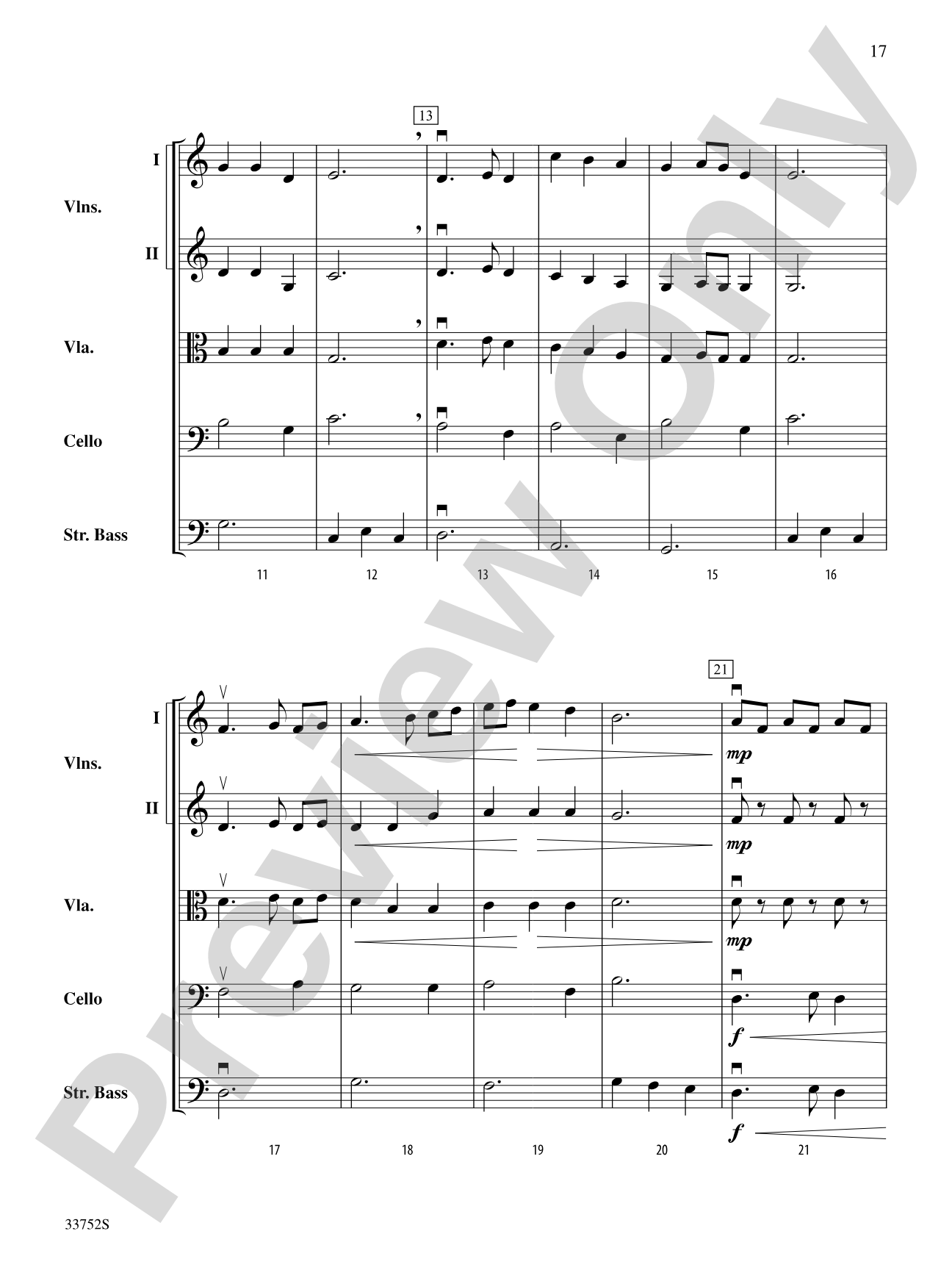 Dancing with the Tzars: String Orchestra Conductor Score & Parts
