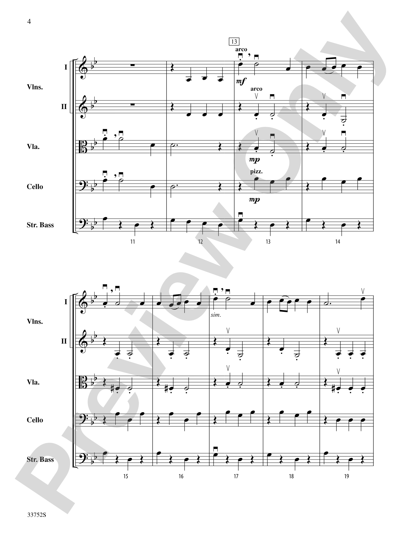 Dancing with the Tzars: String Orchestra Conductor Score & Parts