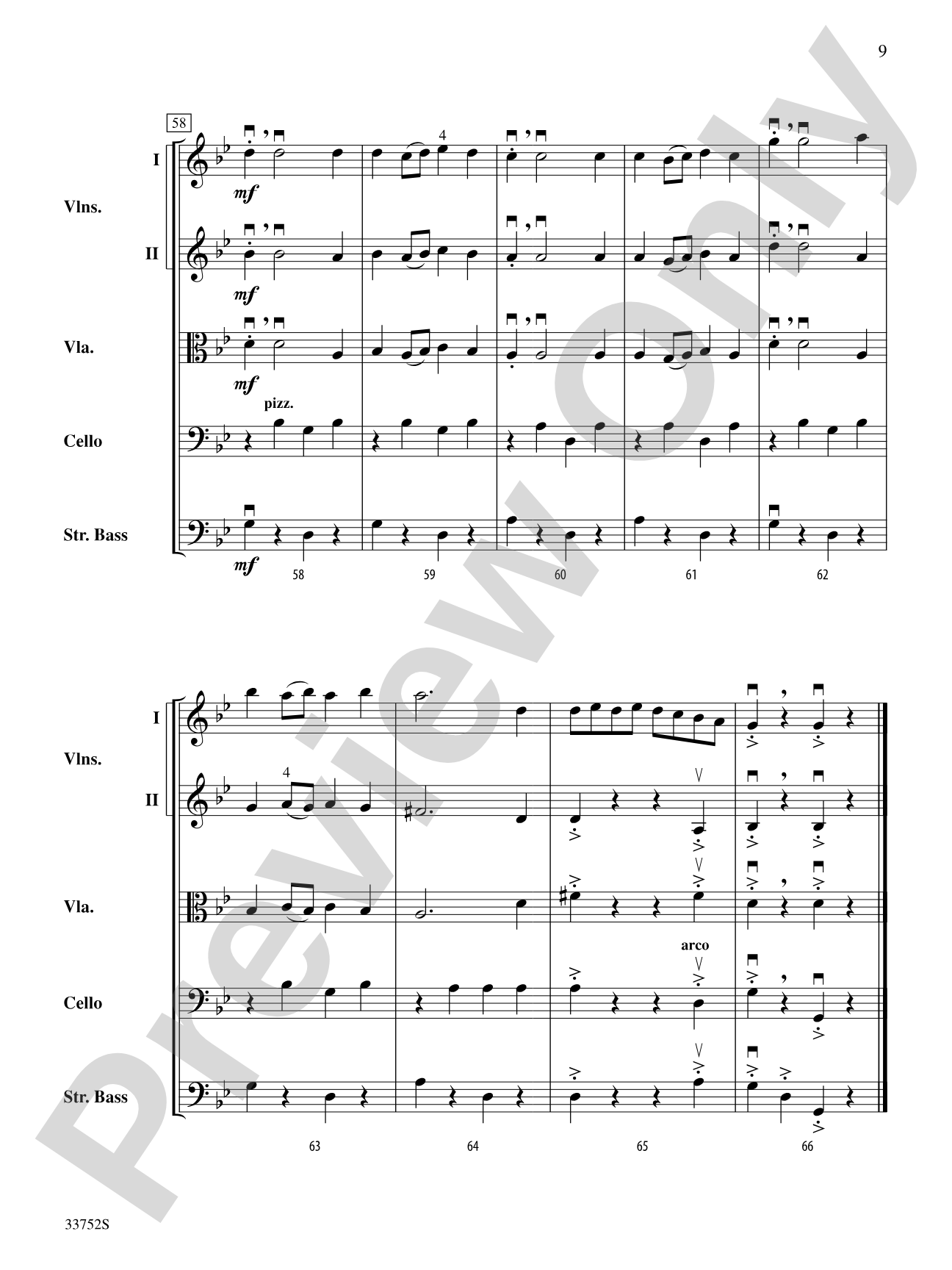 Dancing with the Tzars: String Orchestra Conductor Score & Parts