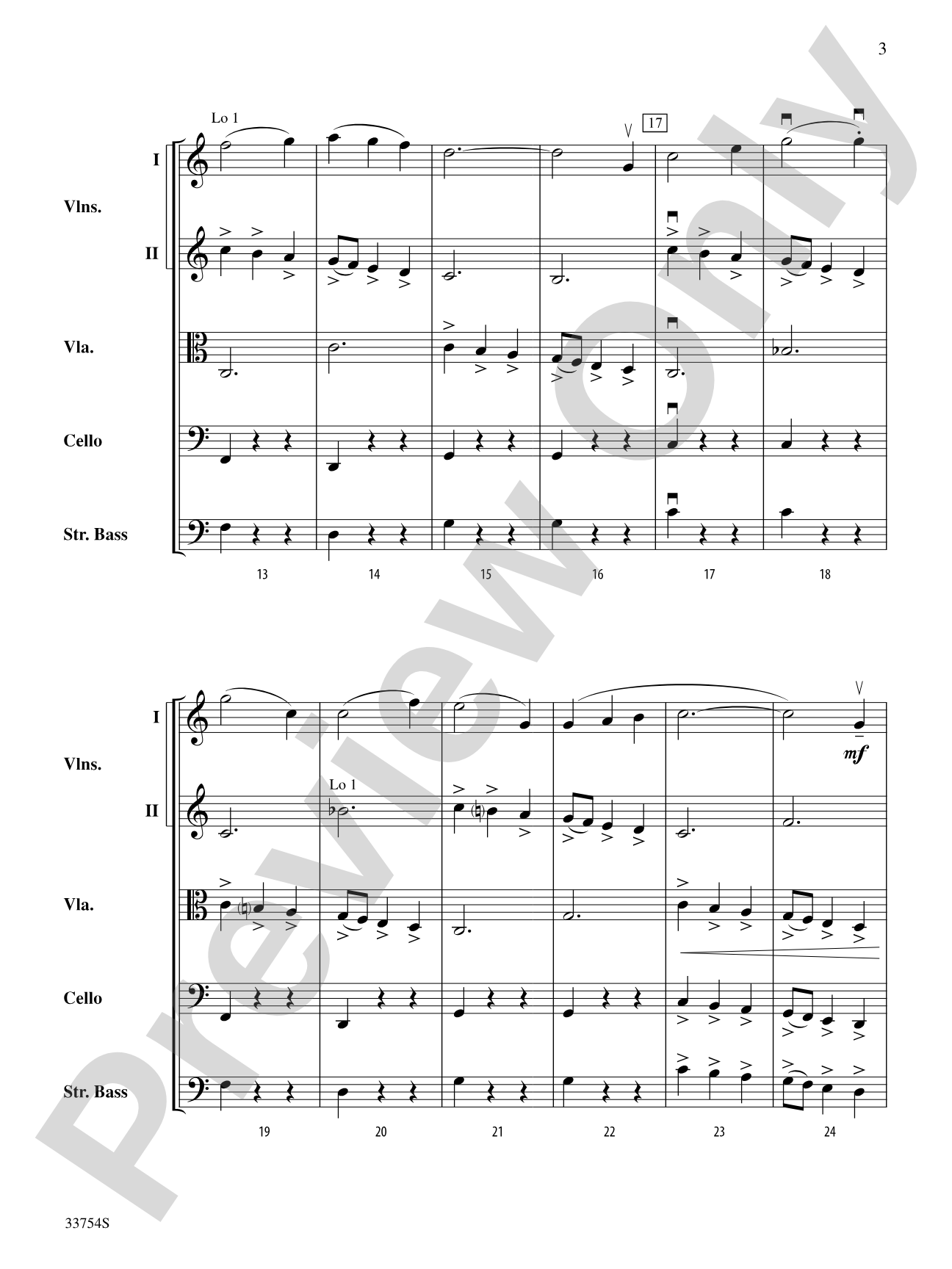 Waltz Around the Scale: String Orchestra Conductor Score & Parts