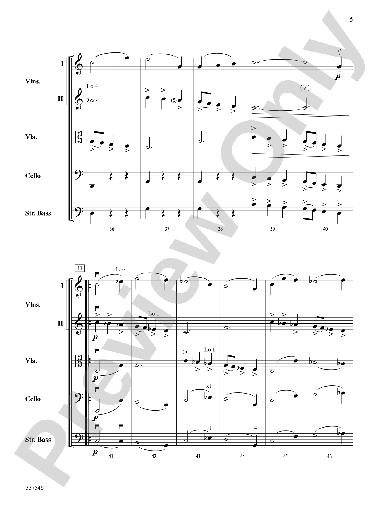 Waltz Around the Scale: String Orchestra Conductor Score & Parts