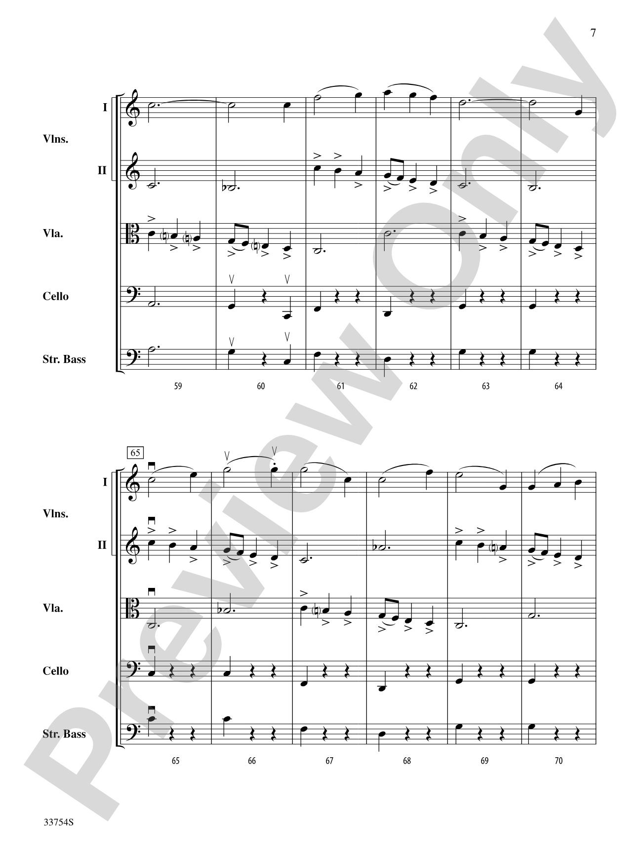 Waltz Around the Scale: String Orchestra Conductor Score & Parts
